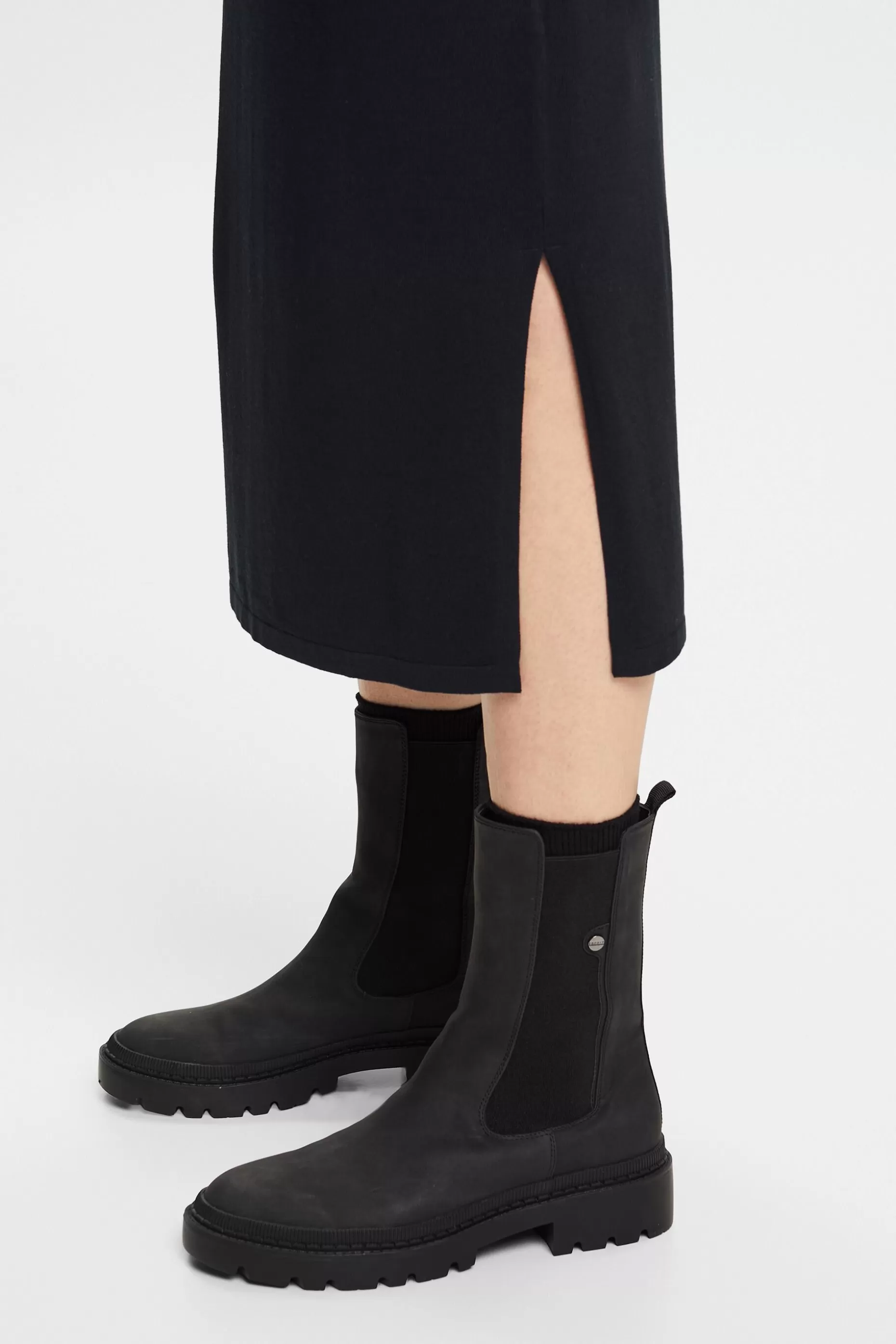 ESPRIT Knit Mock Neck Midi Dress at our Online Shop *Women Dresses + Jumpsuits