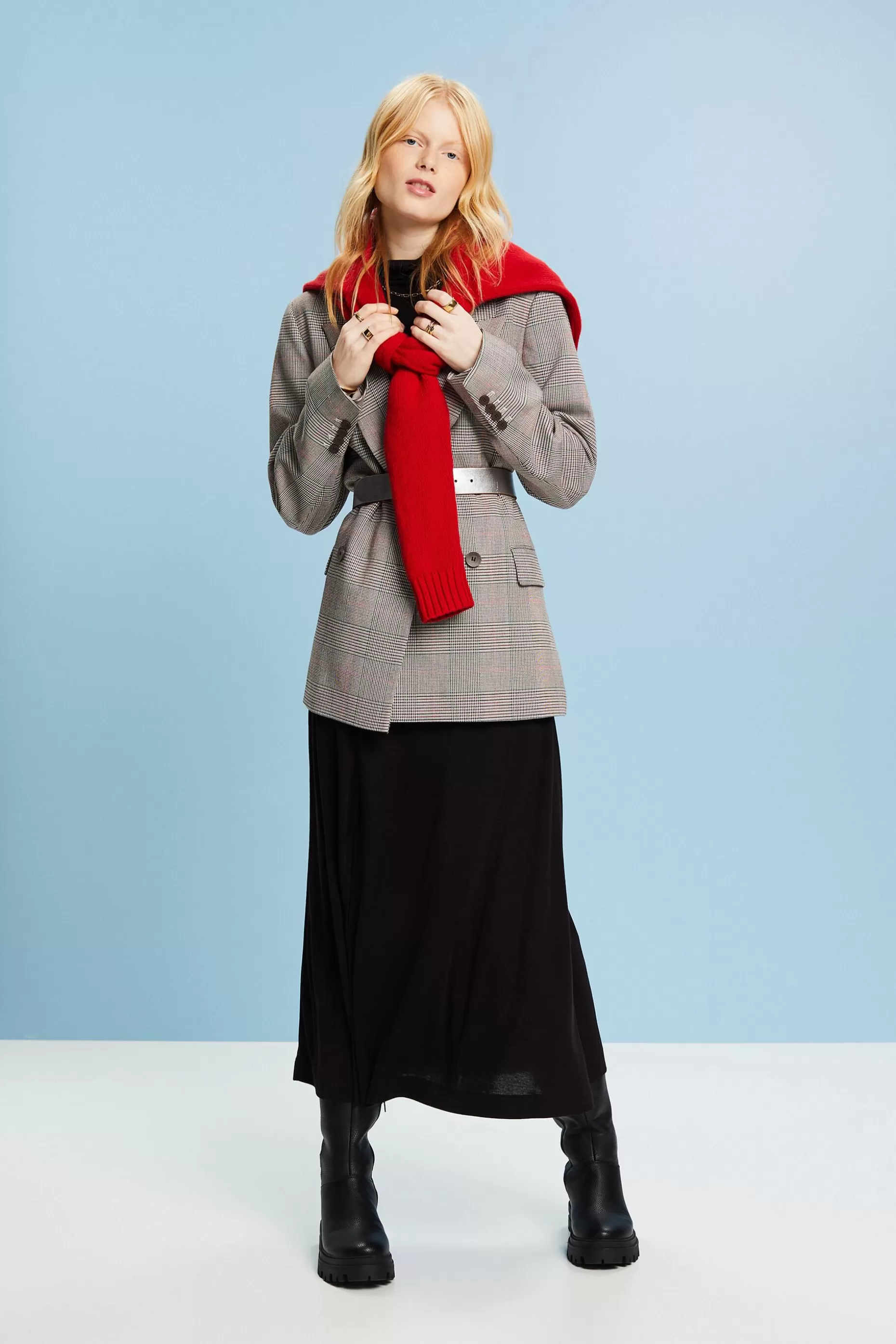 ESPRIT Knit Turtleneck Maxi Dress at our Online Shop *Women Dresses + Jumpsuits