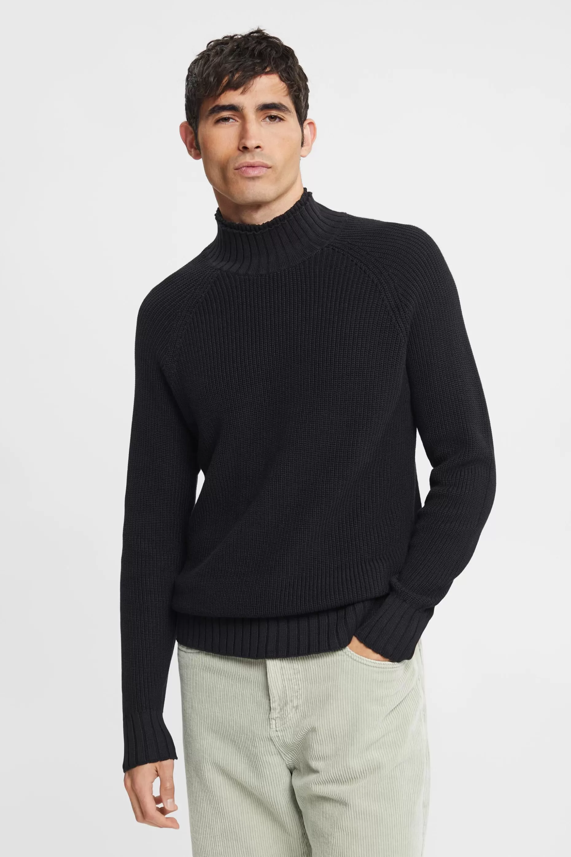 ESPRIT Knitted cotton jumper at our Online Shop *Men Sweaters