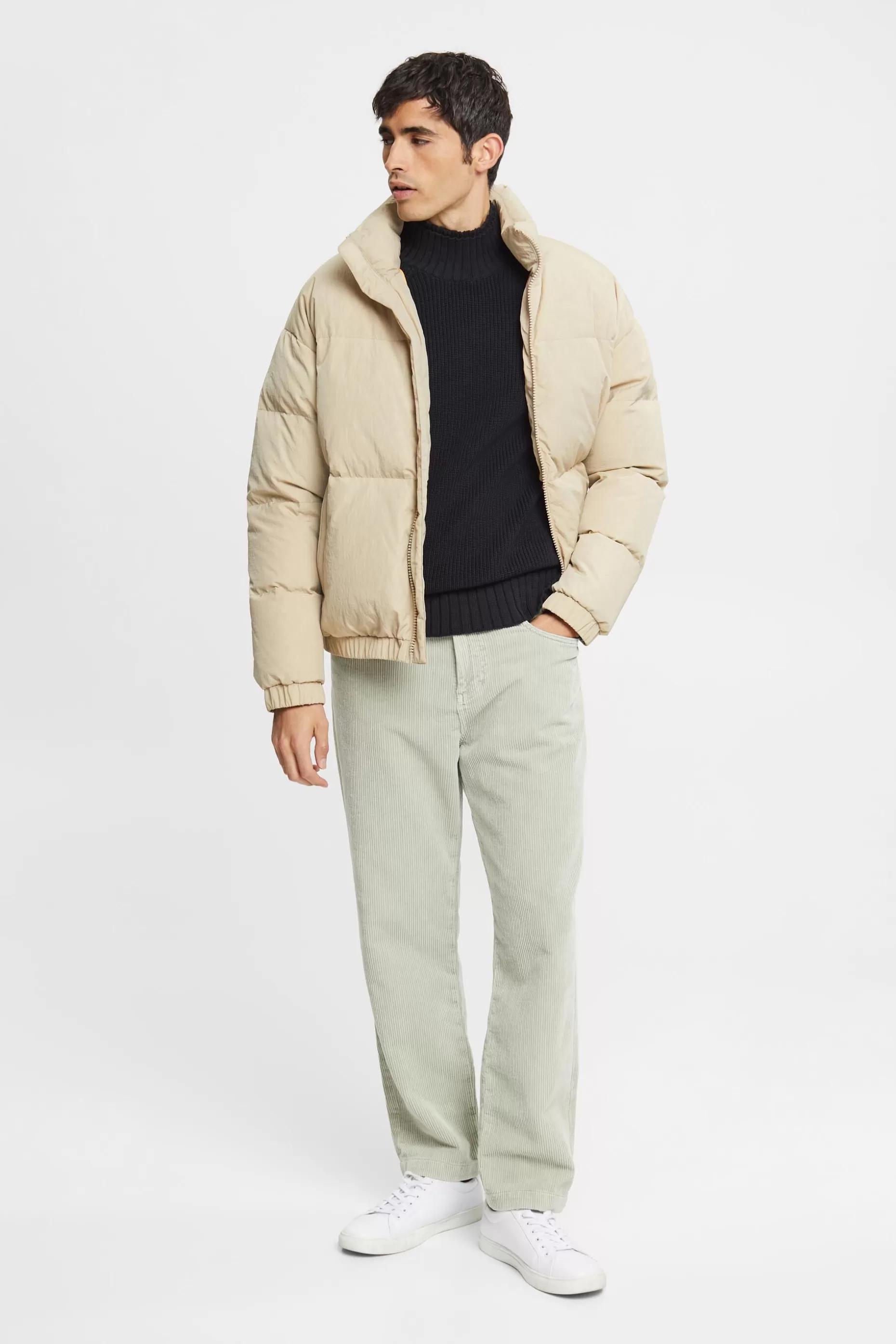 ESPRIT Knitted cotton jumper at our Online Shop *Men Sweaters
