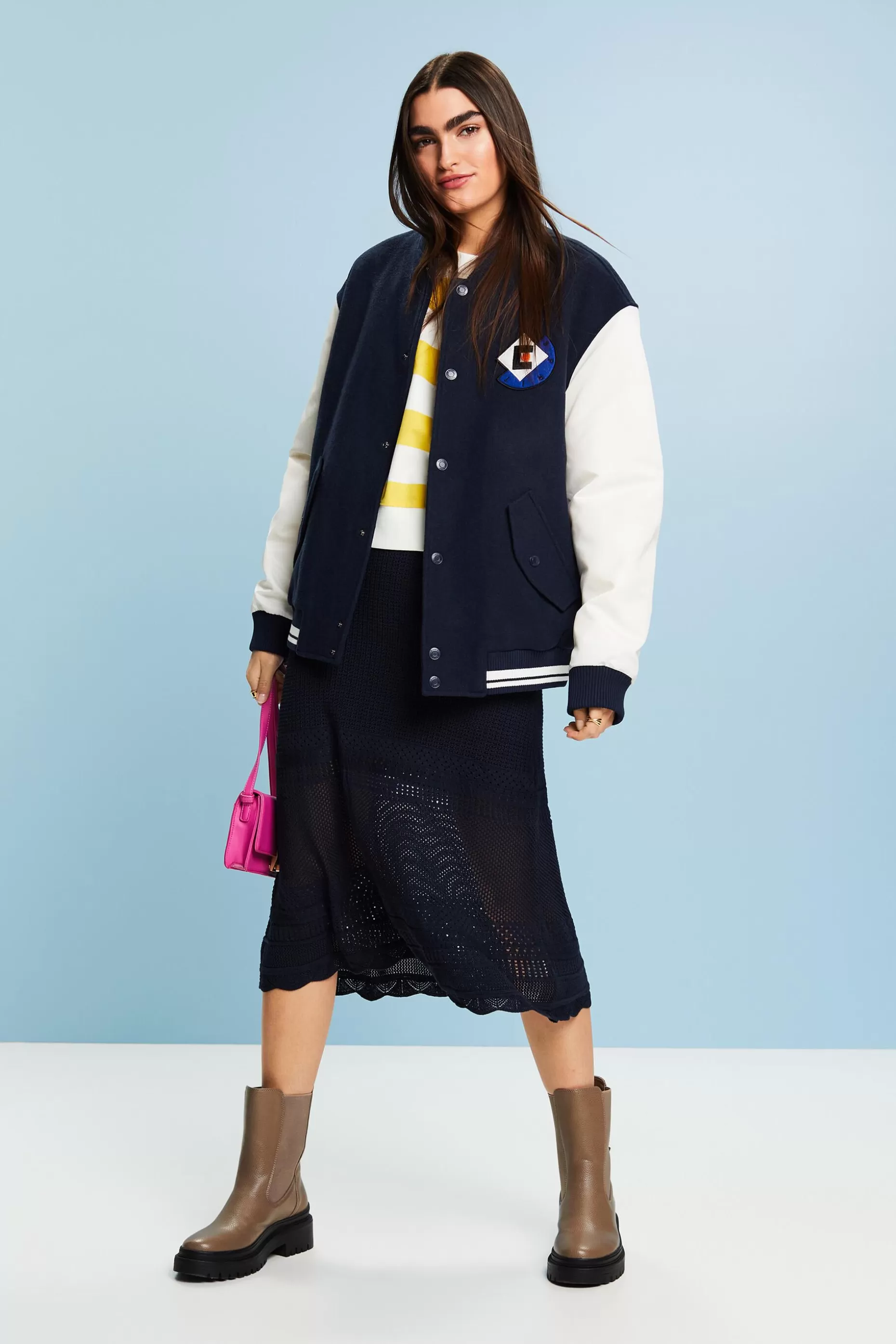ESPRIT Knitted Midi Skirt at our Online Shop *Women Skirts + Shorts