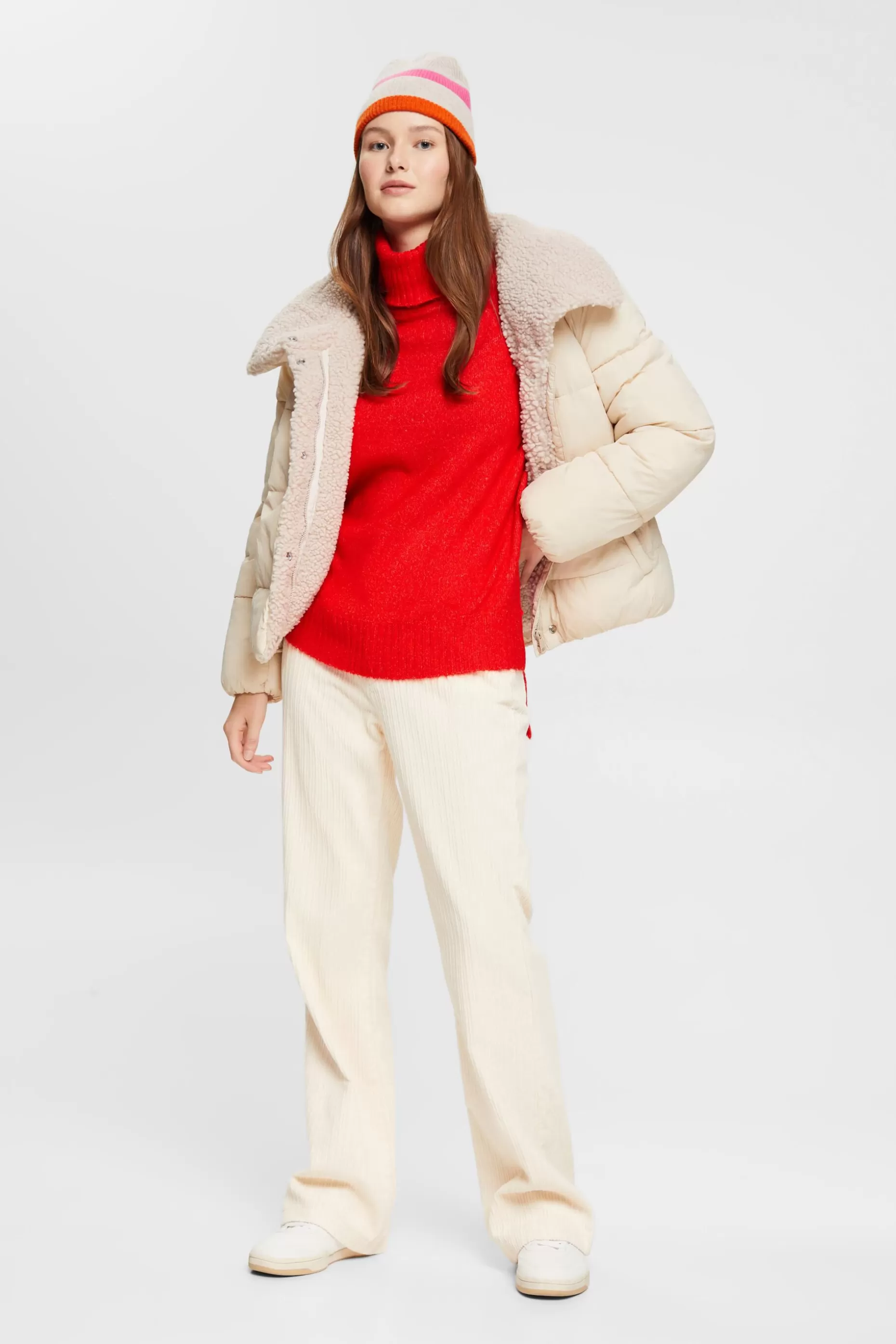 ESPRIT Knitted roll neck sweater at our Online Shop *Women Tops