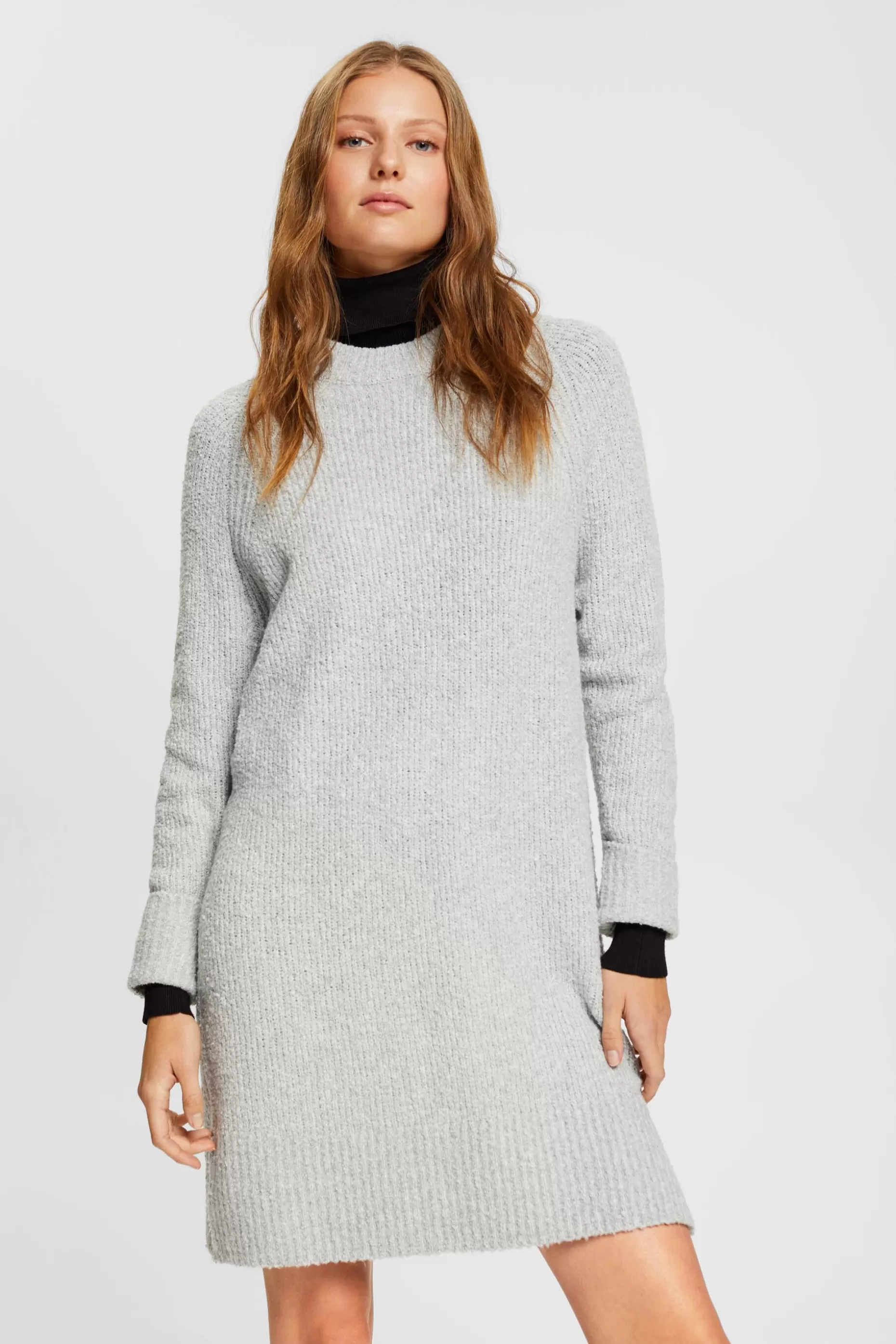 ESPRIT Knitted slub dress at our Online Shop *Women Dresses + Jumpsuits