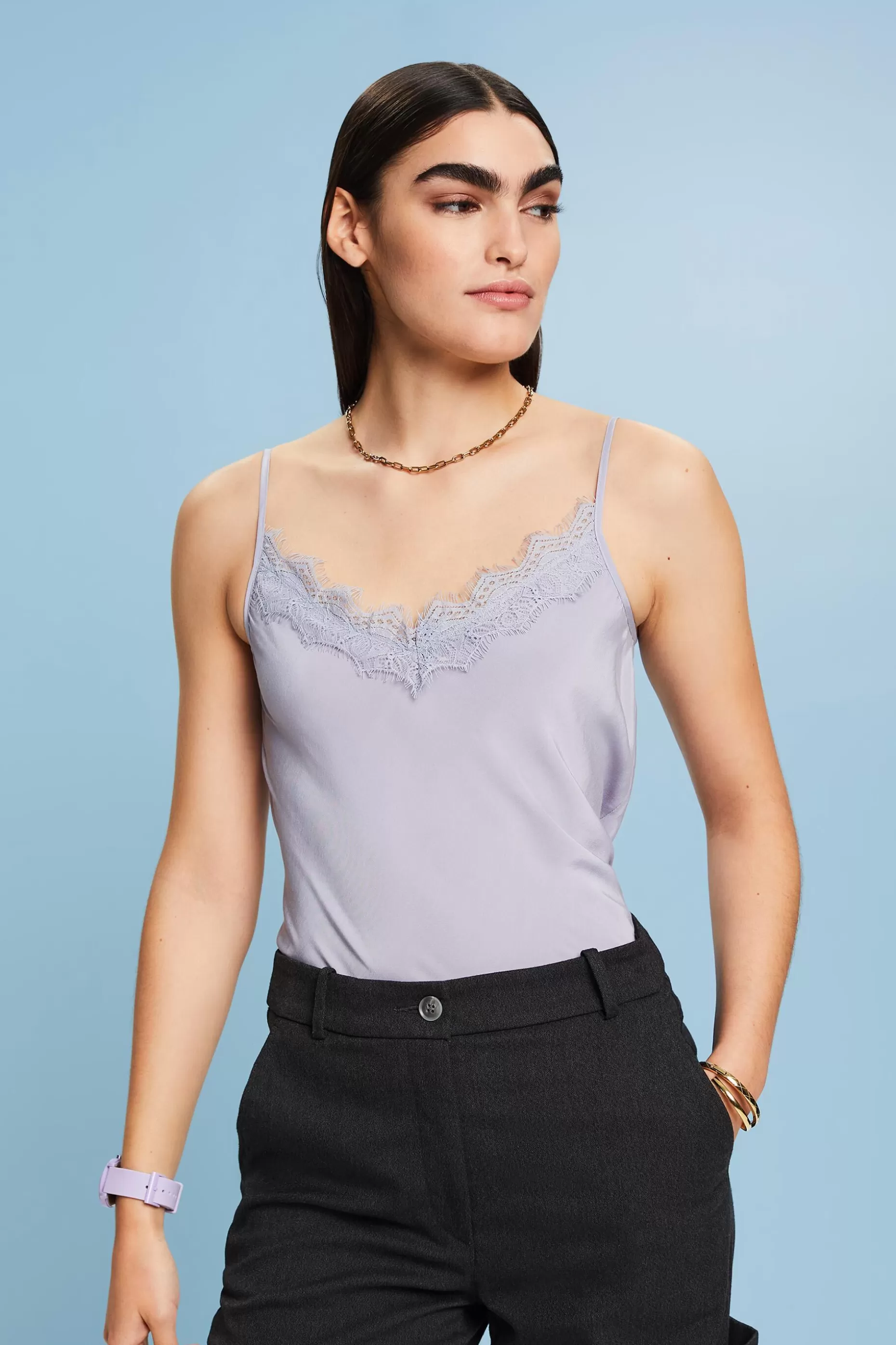 ESPRIT Lace Cami Top at our Online Shop *Women Shirts + Blouses