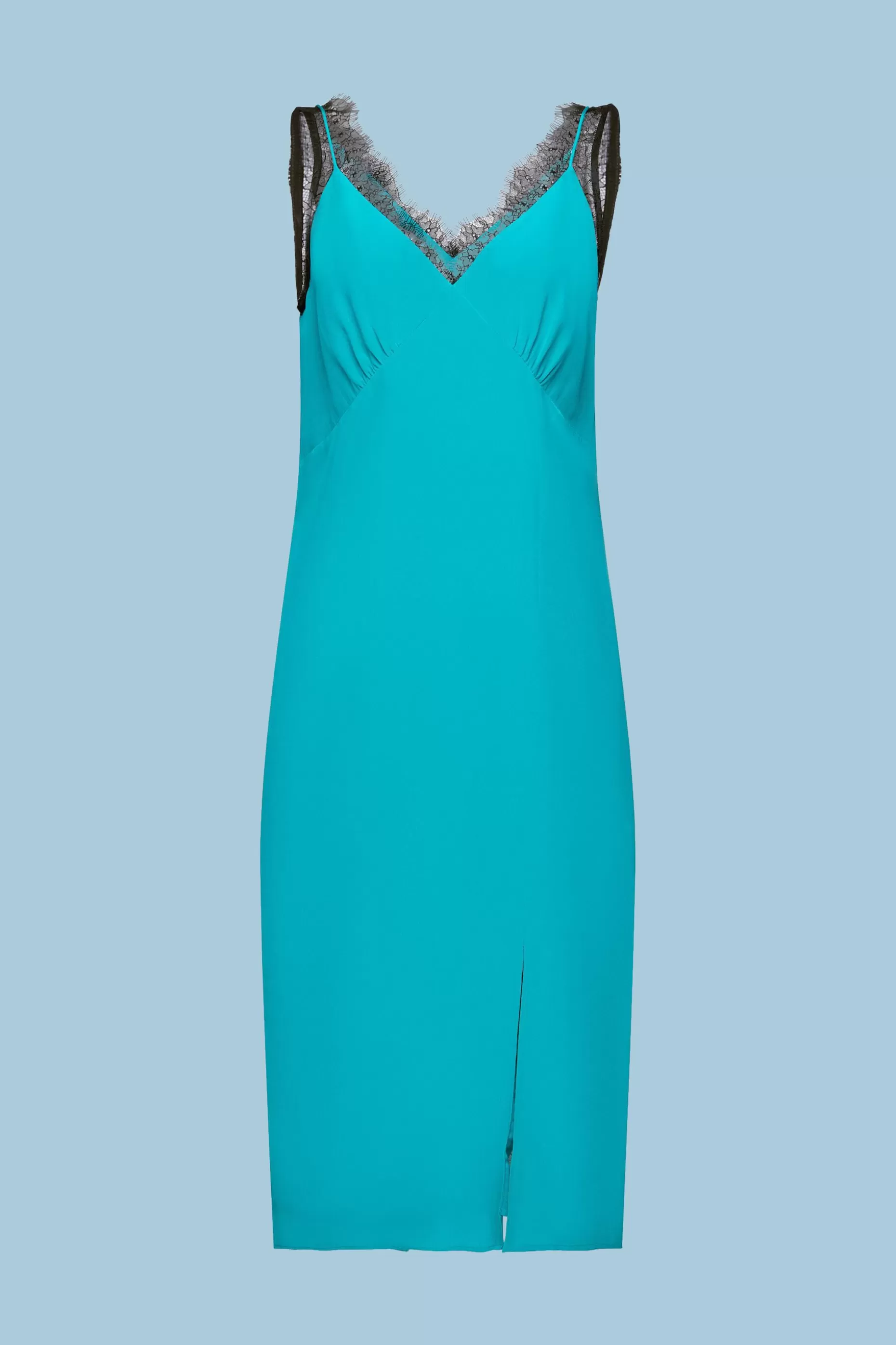 ESPRIT Lace Silk Midi Slip Dress at our Online Shop *Women Dresses + Jumpsuits