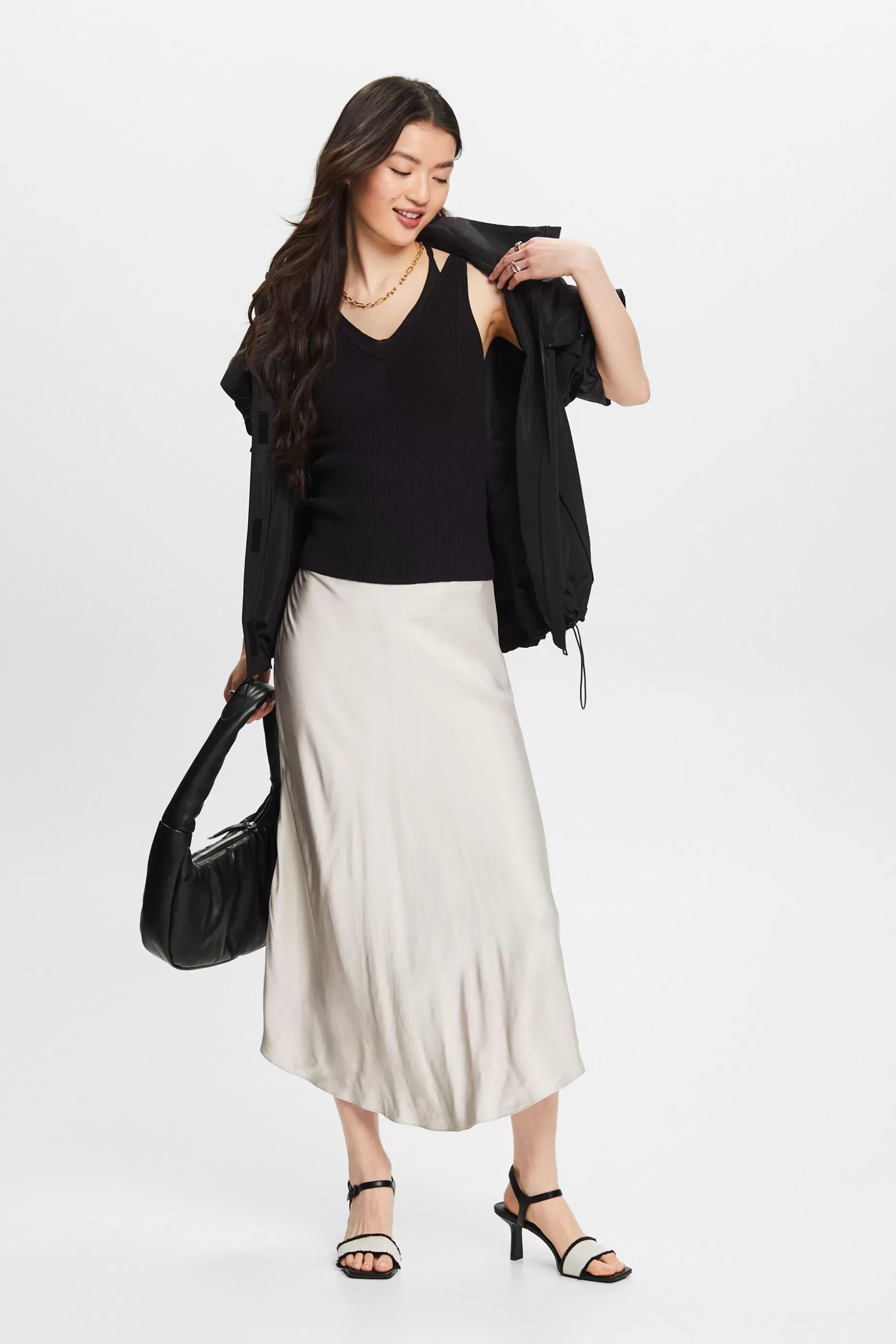 ESPRIT Layered Halterneck Sweater Tank at our Online Shop *Women Sweaters