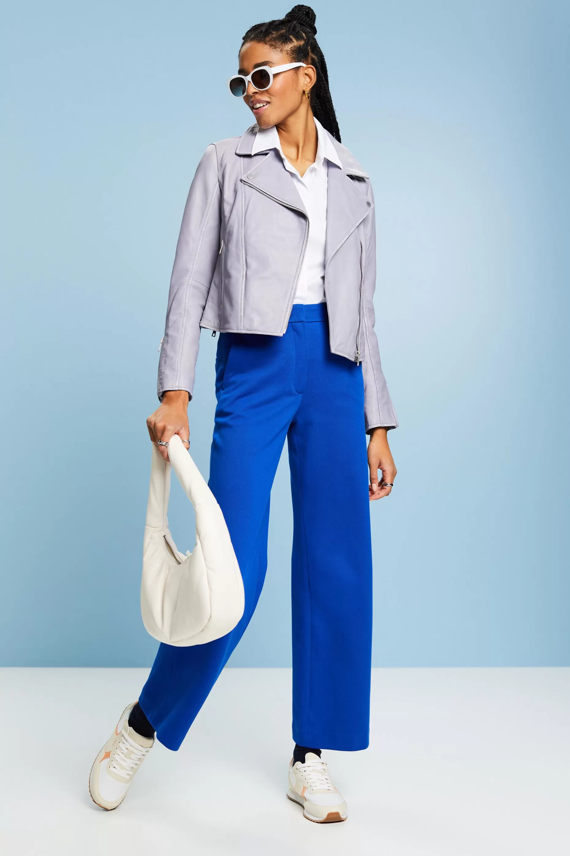 ESPRIT Leather Biker Jacket at our Online Shop *Women Premium Picks