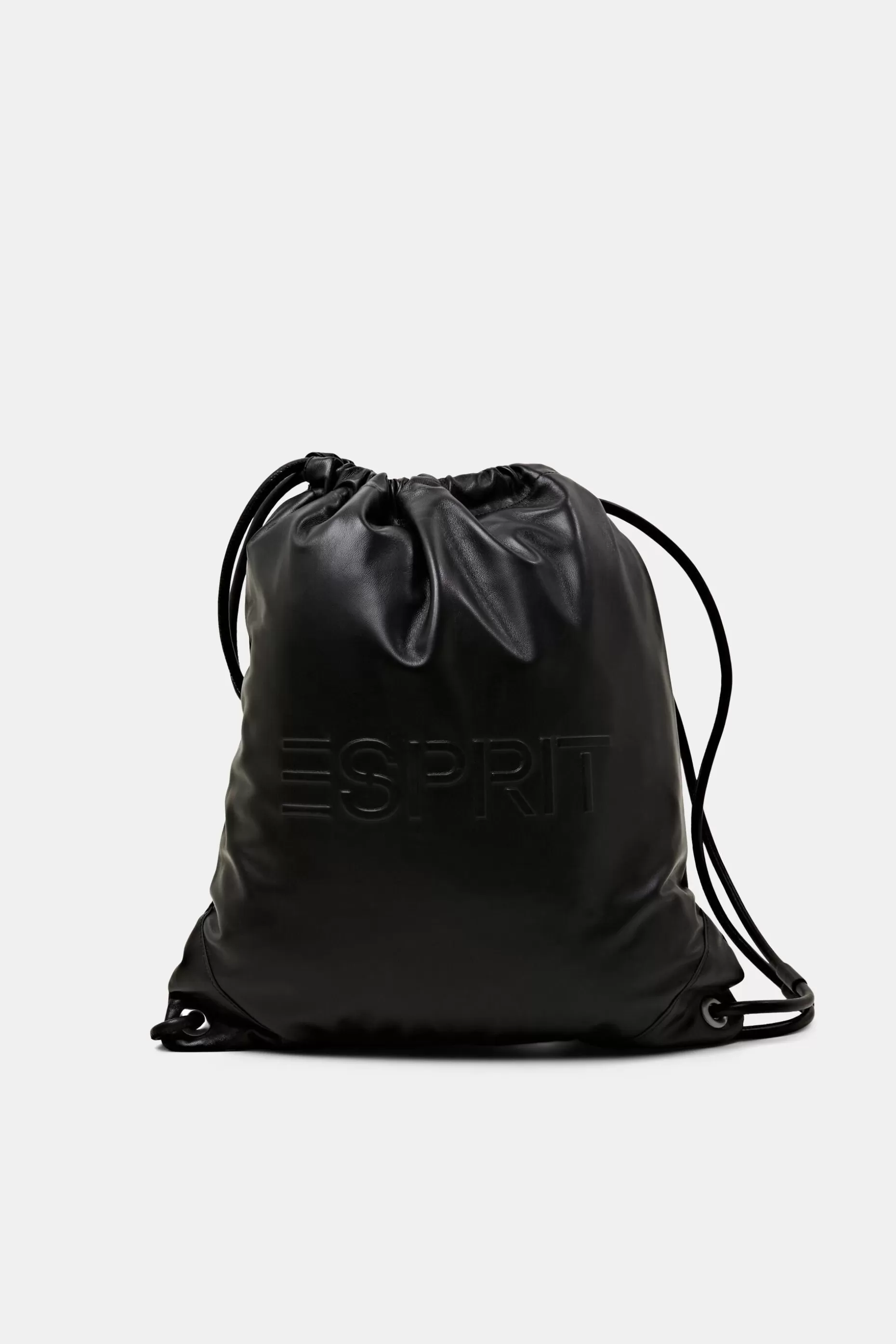 ESPRIT Leather Logo Drawstring Backpack at our Online Shop *Women Bags