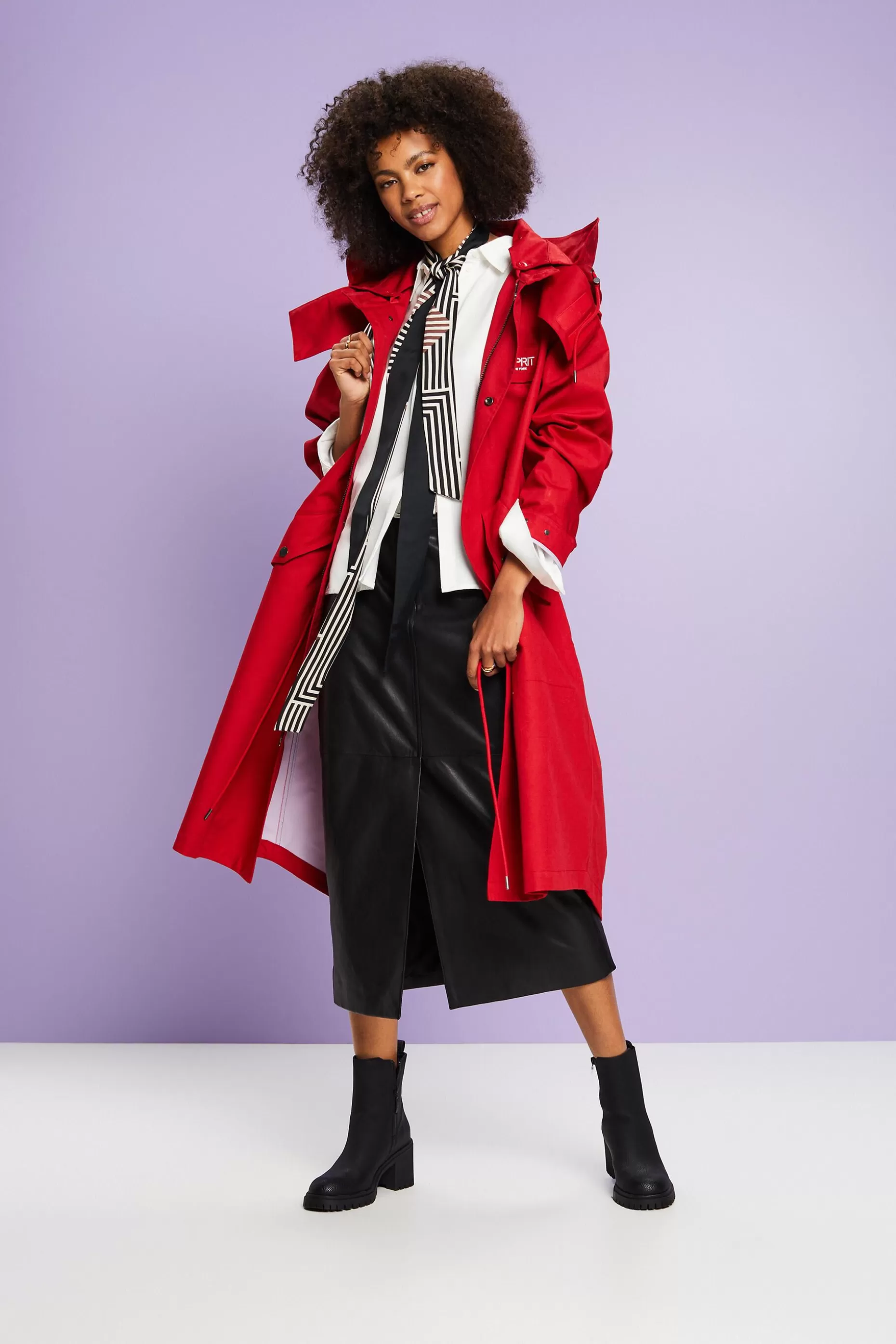 ESPRIT Leather Midi Pencil Skirt at our Online Shop *Women Premium Picks