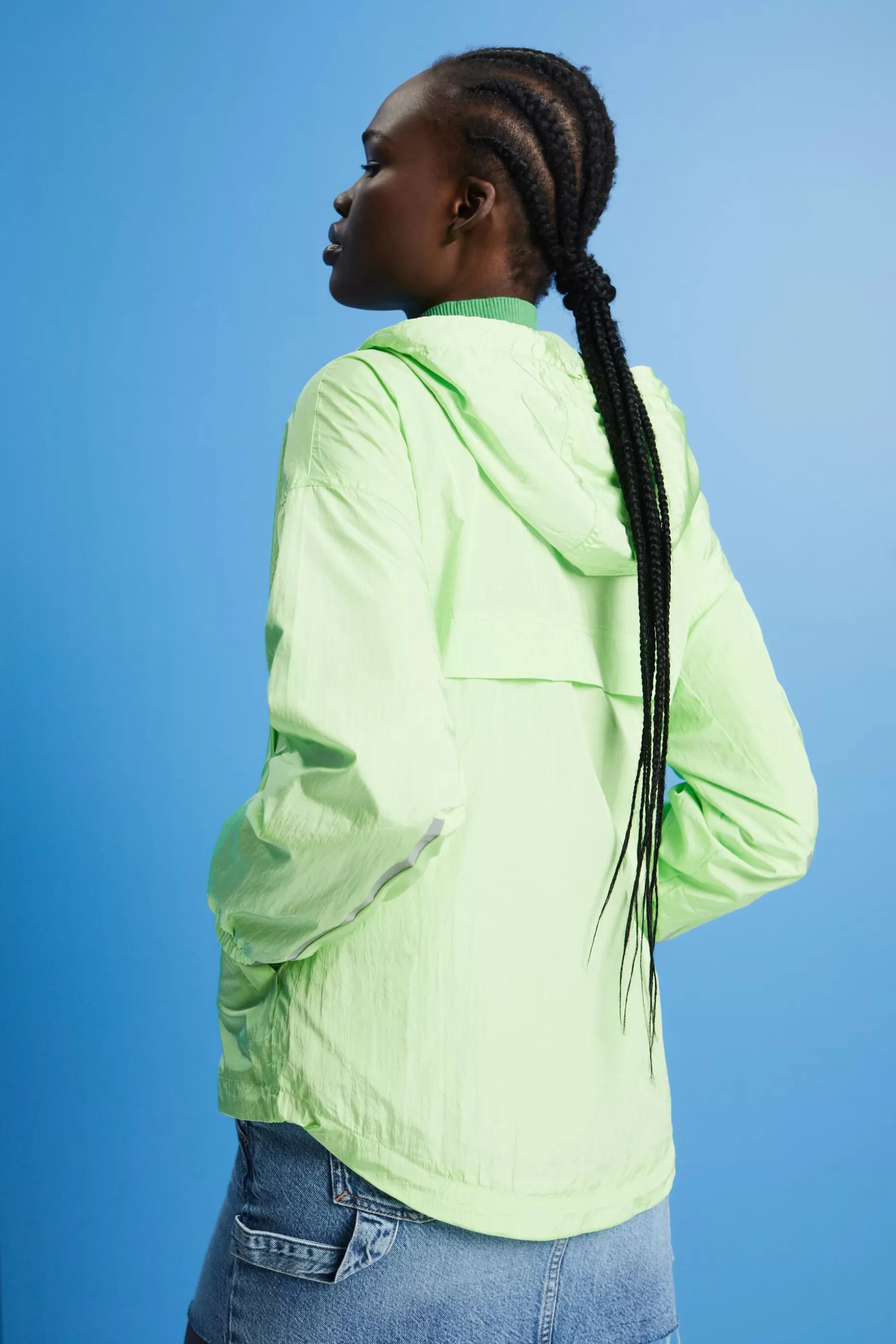 ESPRIT Lightweight jacket with a hood at our Online Shop *Women Tops