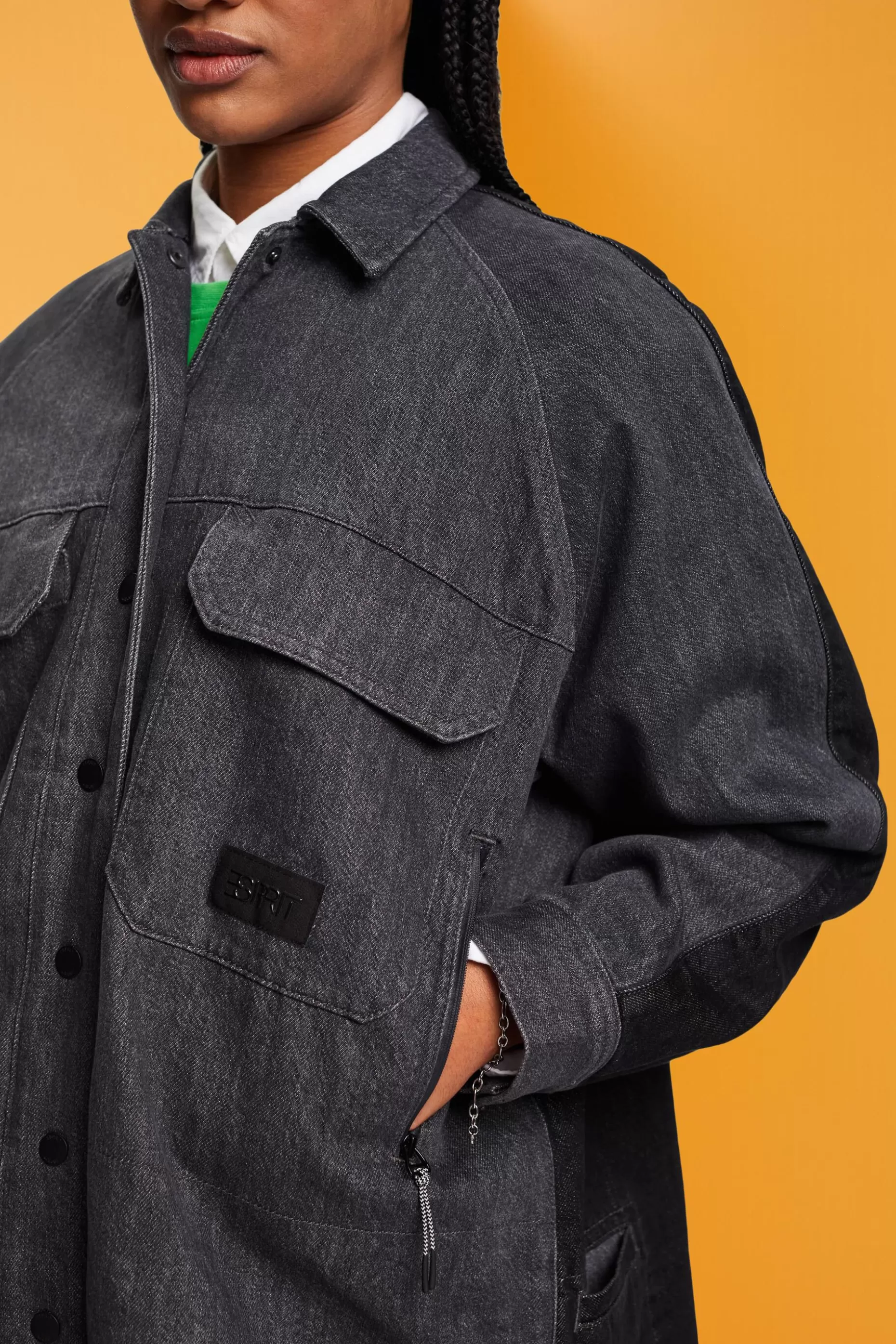 ESPRIT Lightweight shacket with recycled padding at our Online Shop * Sale Under $75