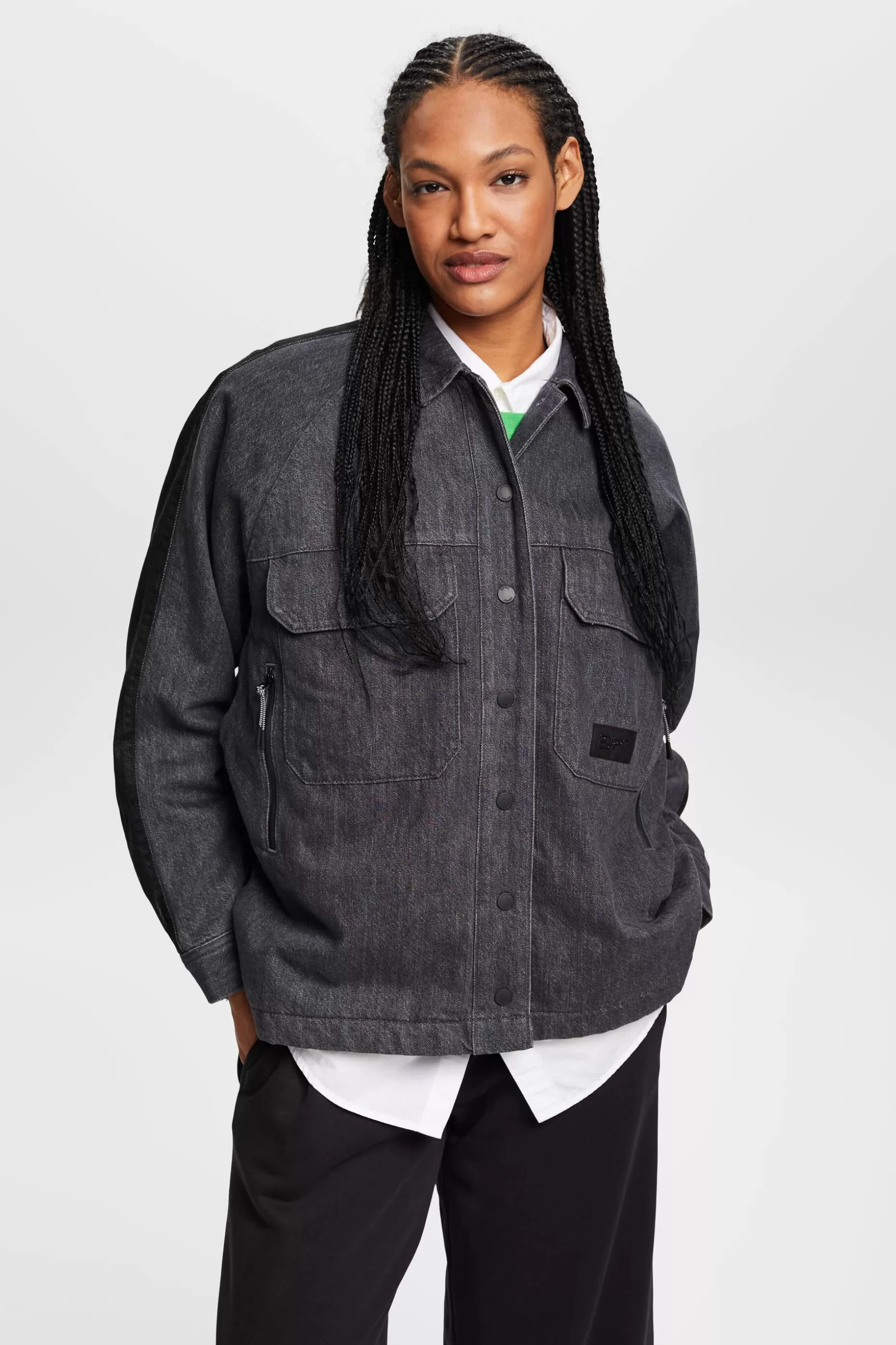 ESPRIT Lightweight shacket with recycled padding at our Online Shop *Women Clearance 60%-70% Off