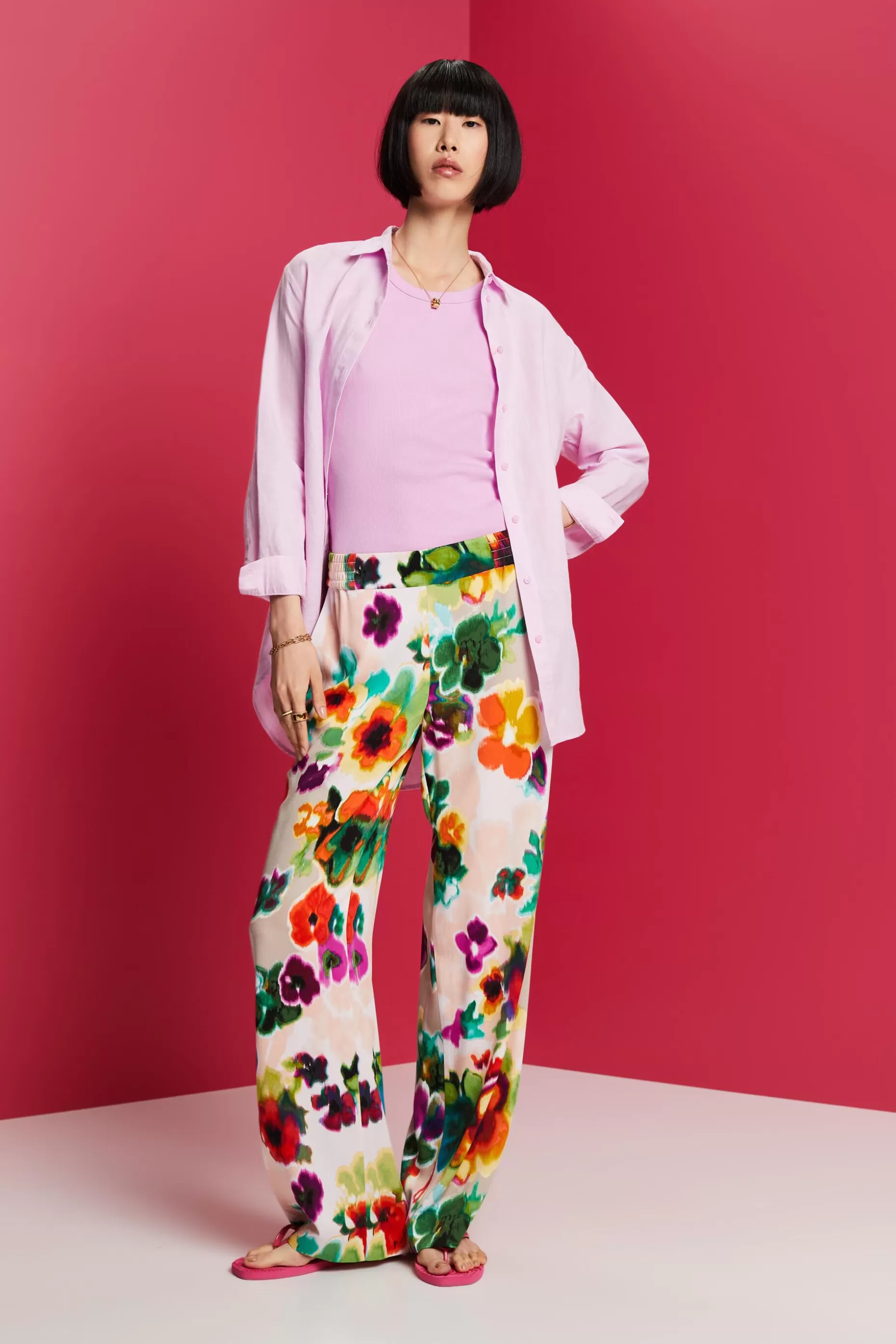 ESPRIT Linen-Cotton Shirt at our Online Shop *Women Shirts + Blouses