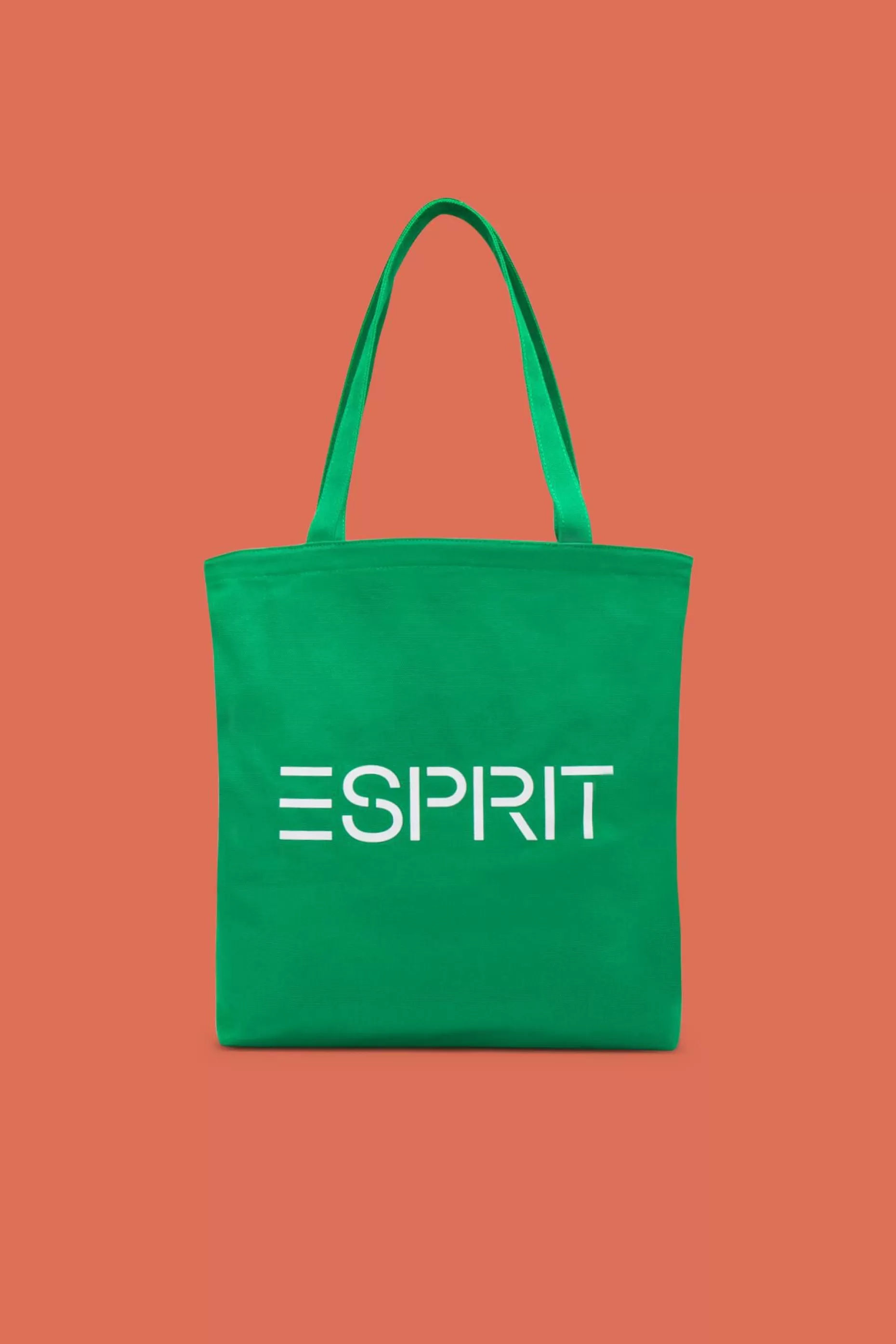 ESPRIT Logo Canvas Tote Bag at our Online Shop *Men Bags + Wallets