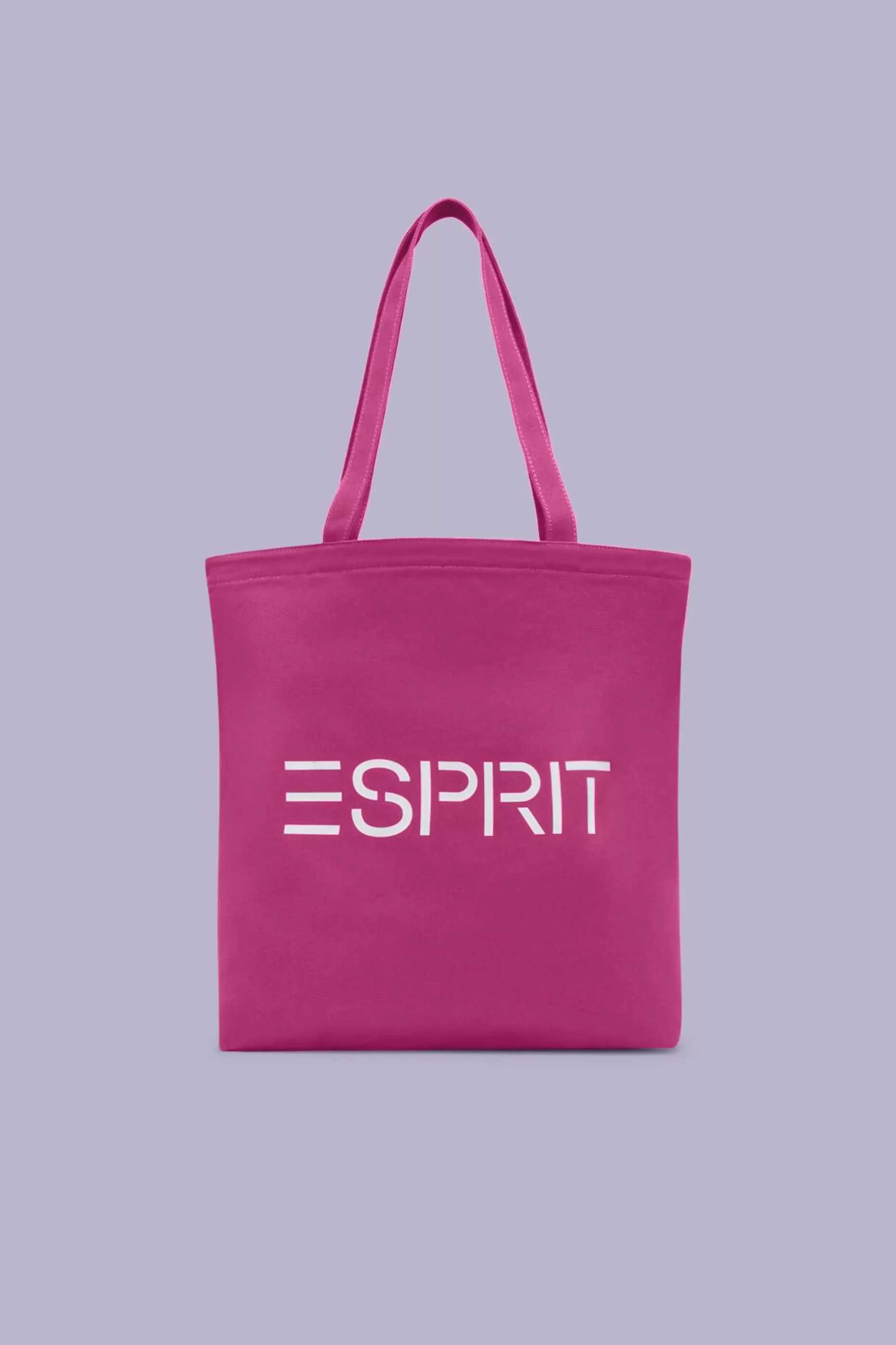 ESPRIT Logo Canvas Tote Bag at our Online Shop *Men Bags + Wallets