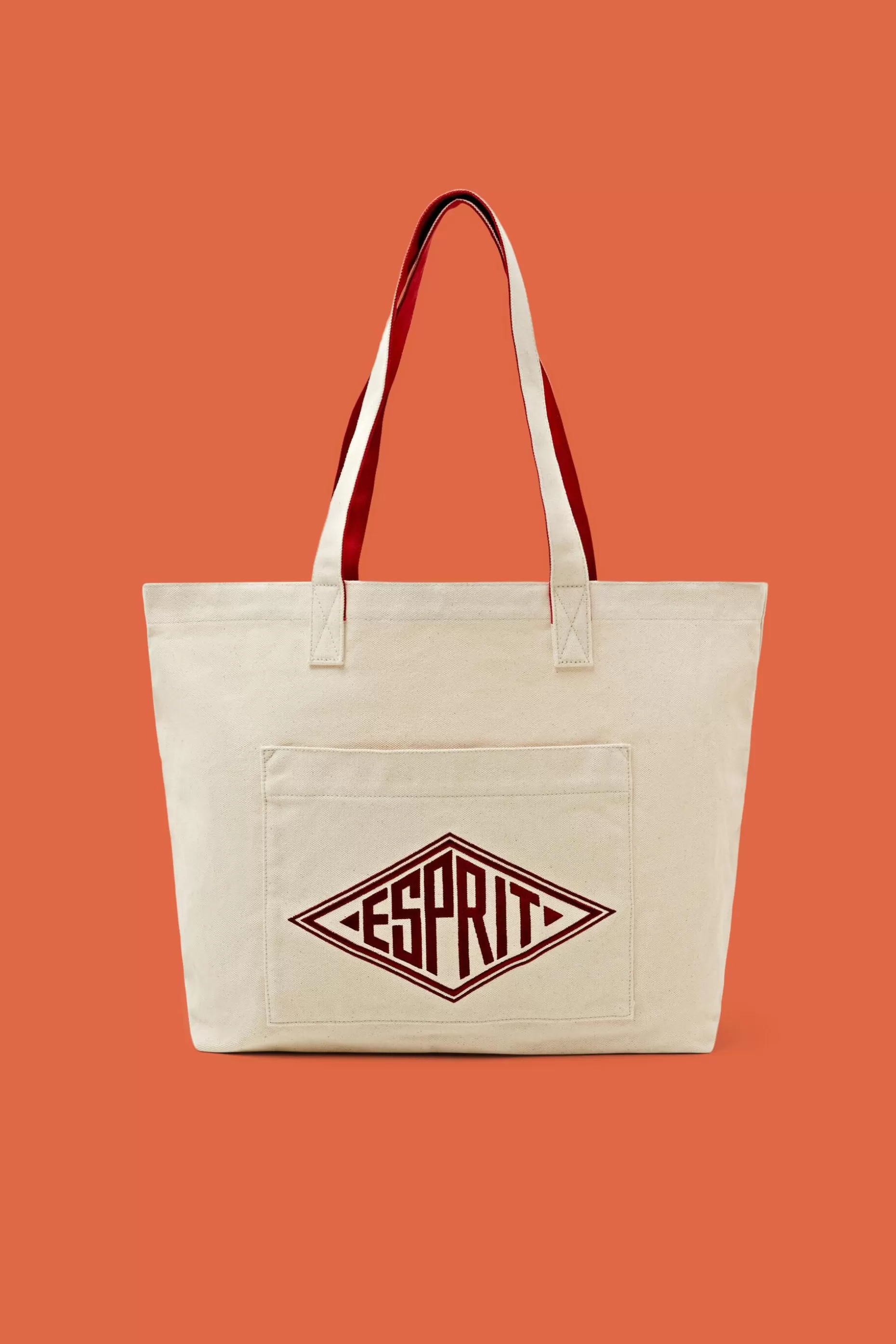 ESPRIT Logo Canvas Tote bag at our Online Shop *Men Bags + Wallets