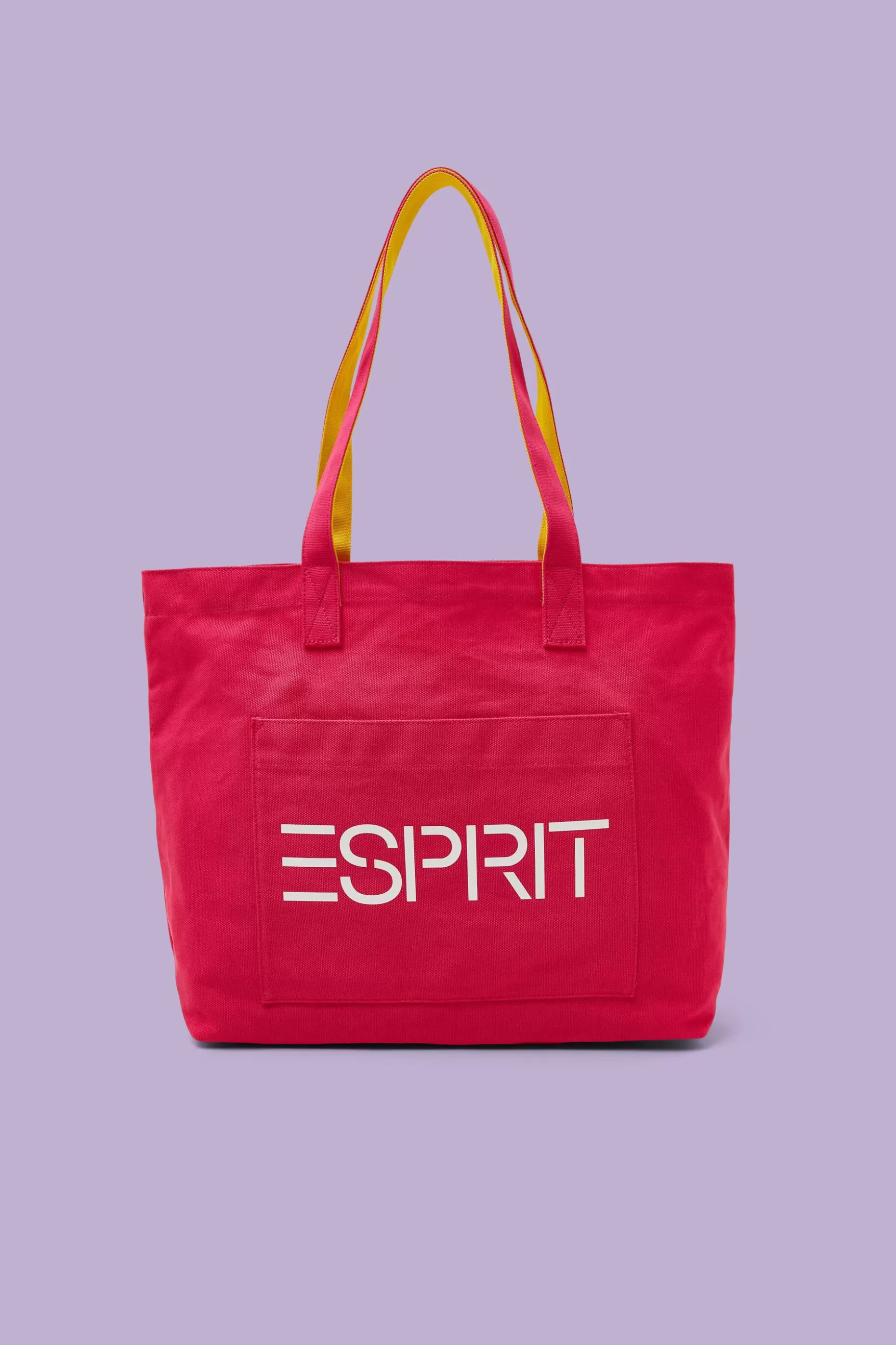 ESPRIT Logo Canvas Tote Bag at our Online Shop *Men Bags + Wallets
