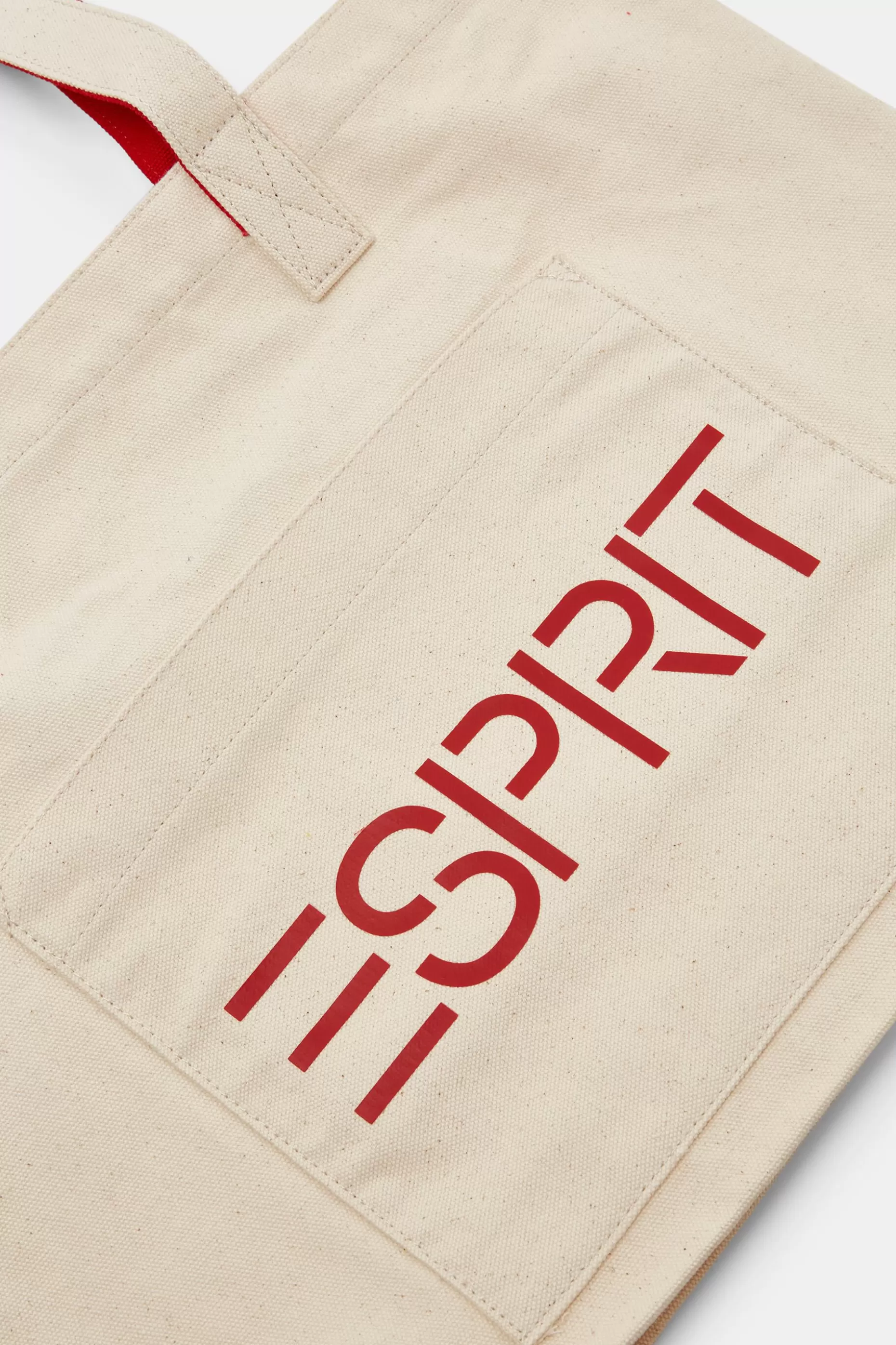 ESPRIT Logo Canvas Tote Bag at our Online Shop *Men Bags + Wallets