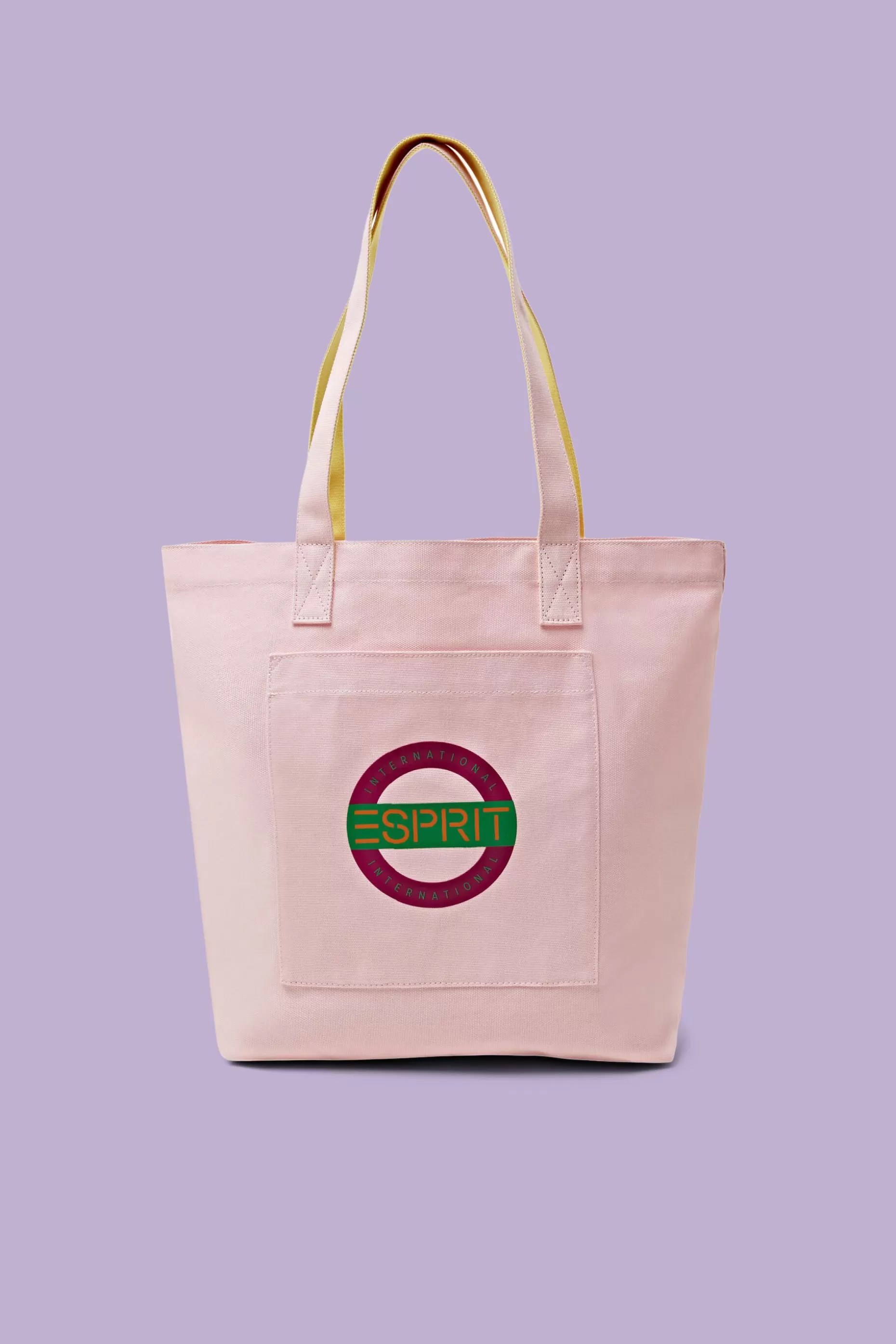 ESPRIT Logo Canvas Tote Bag at our Online Shop *Men Bags + Wallets