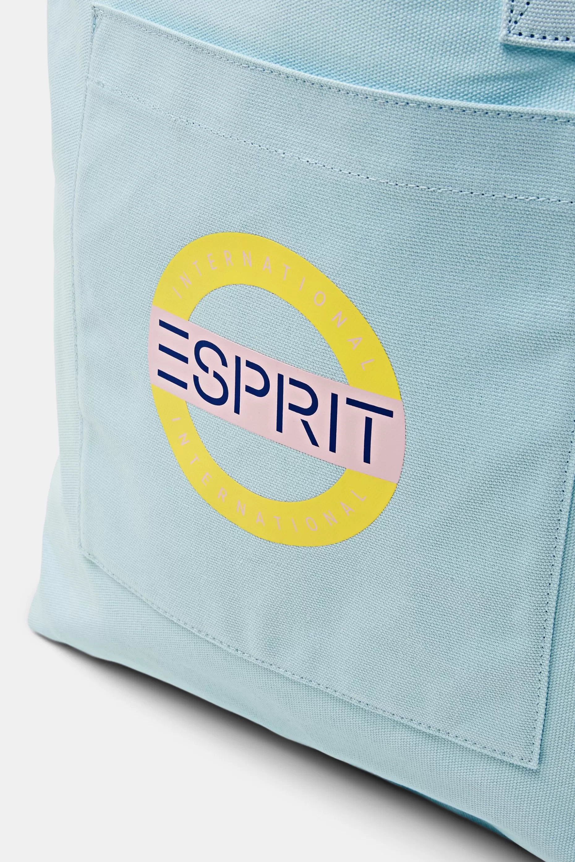 ESPRIT Logo Canvas Tote Bag at our Online Shop *Men Bags + Wallets