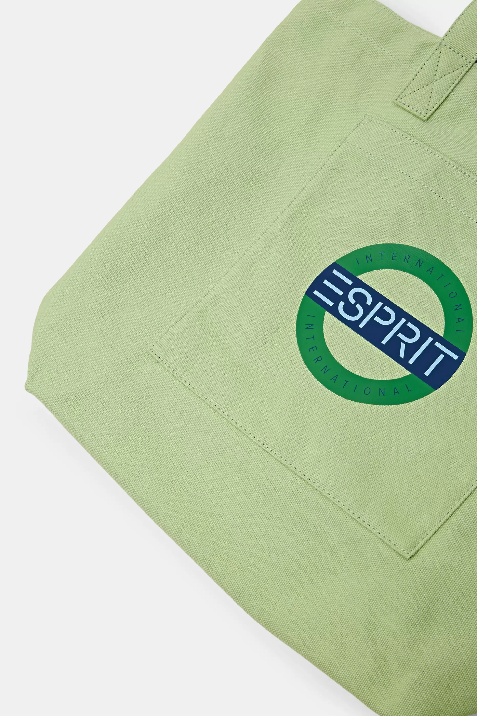 ESPRIT Logo Canvas Tote Bag at our Online Shop *Men Bags + Wallets
