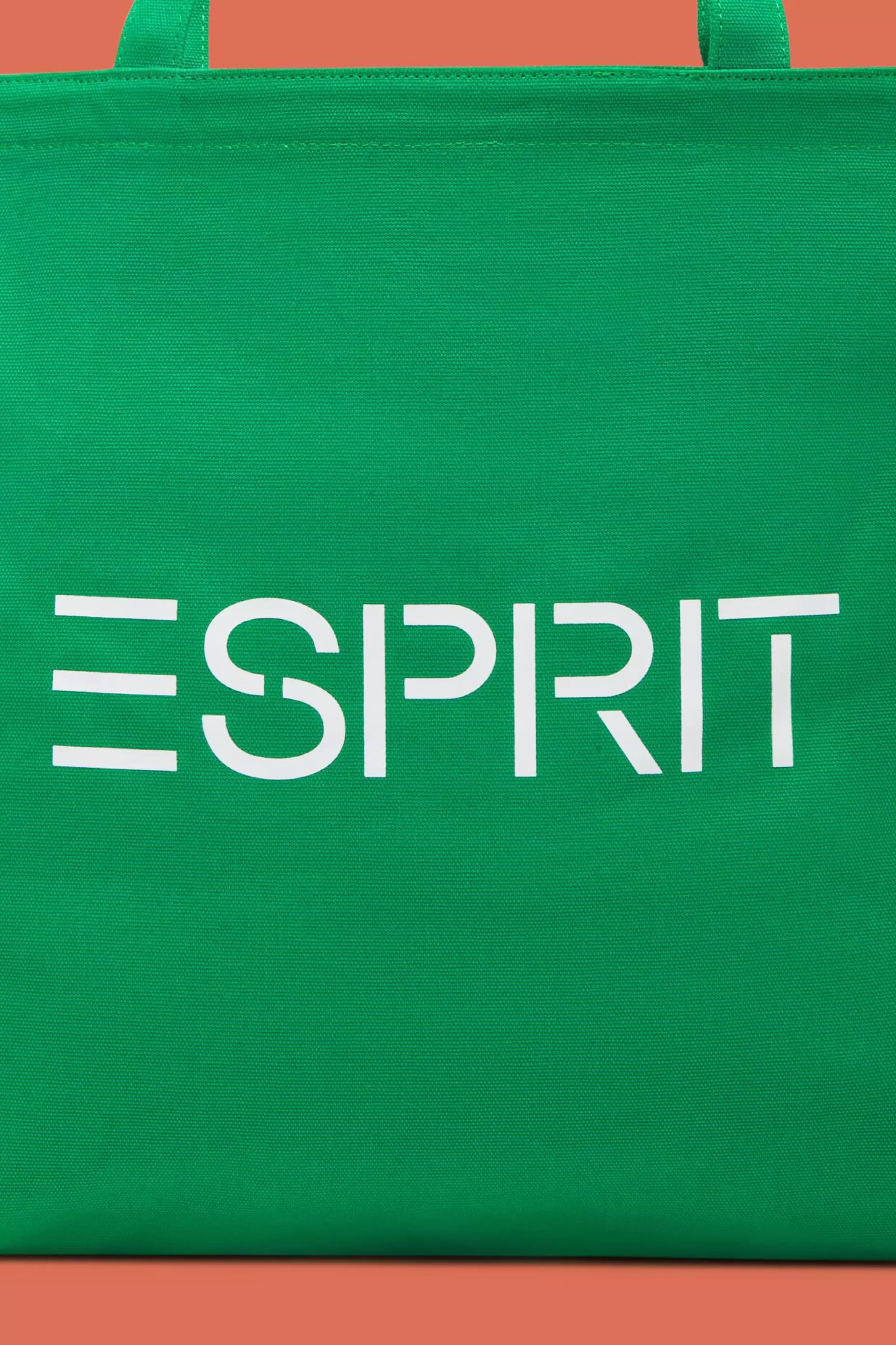 ESPRIT Logo Canvas Tote Bag at our Online Shop *Women Bags