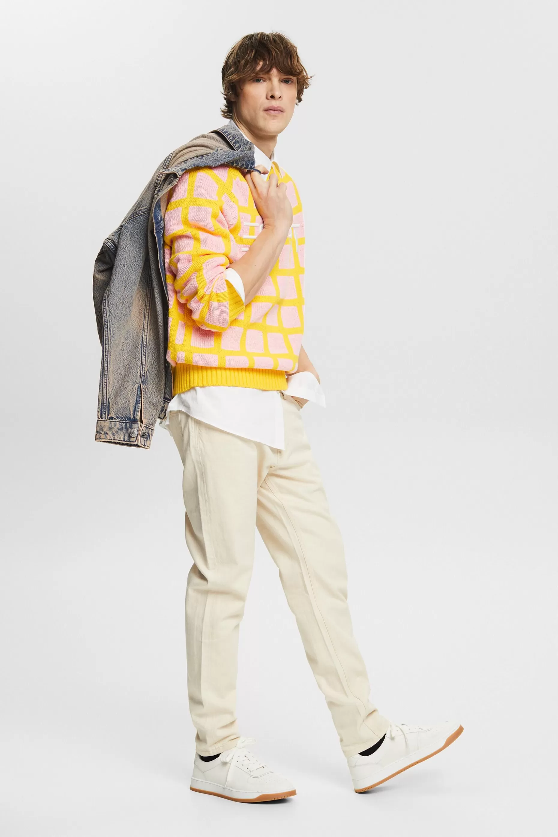 ESPRIT Logo Chunky Knit Sweater at our Online Shop *Men Premium Picks