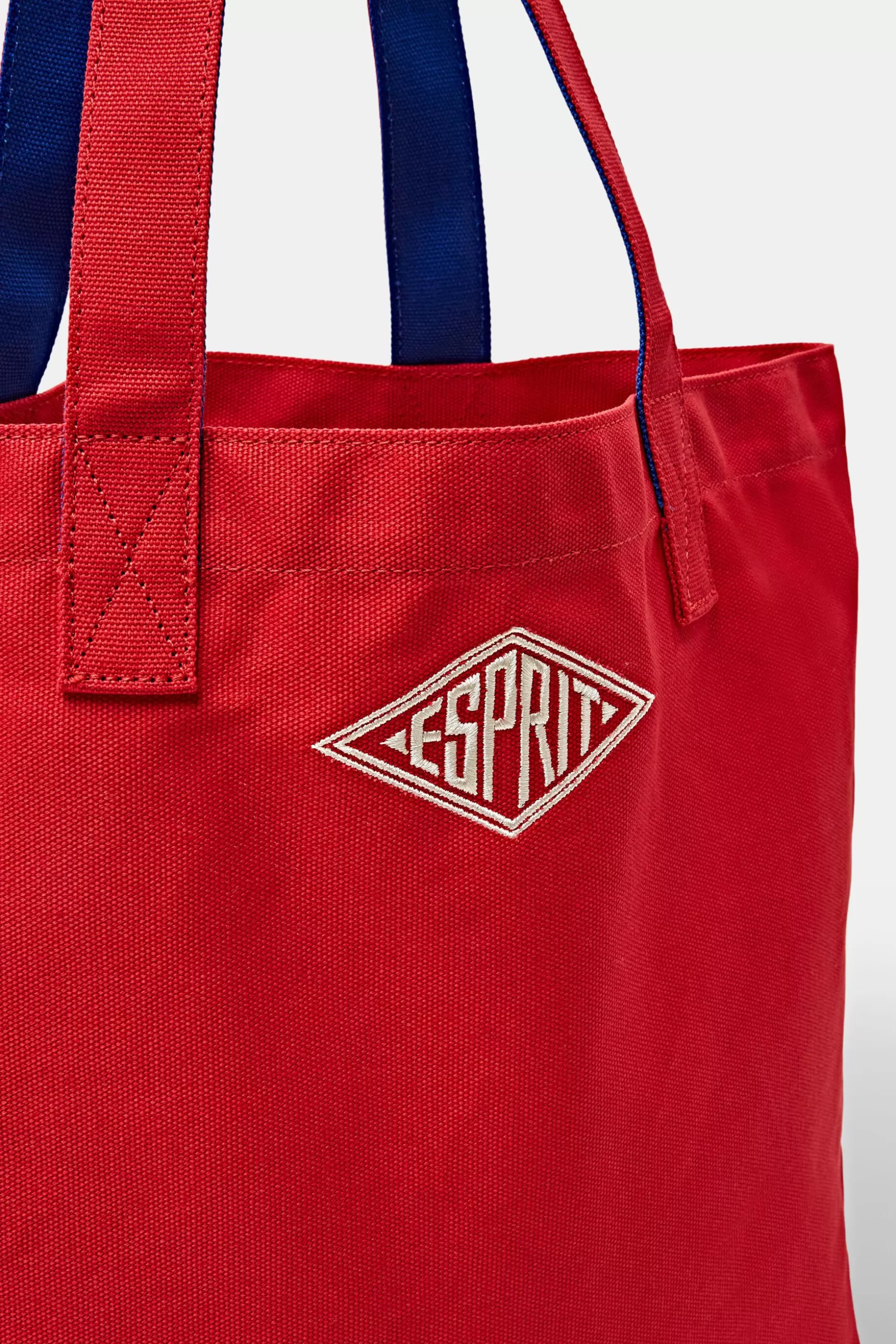 ESPRIT Logo Cotton Tote Bag at our Online Shop *Men Bags + Wallets