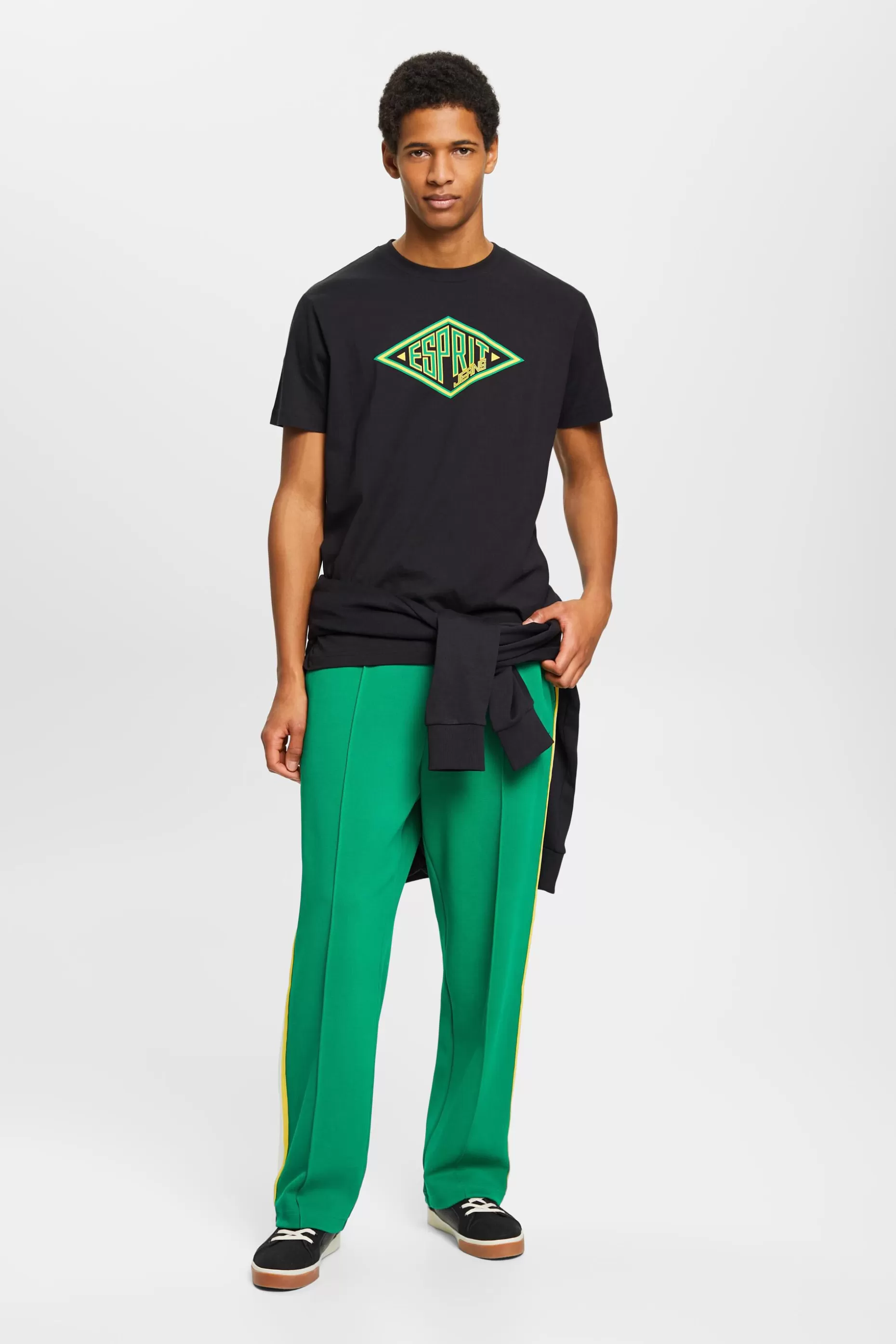 ESPRIT Logo Cotton T-Shirt at our Online Shop *Men Tops