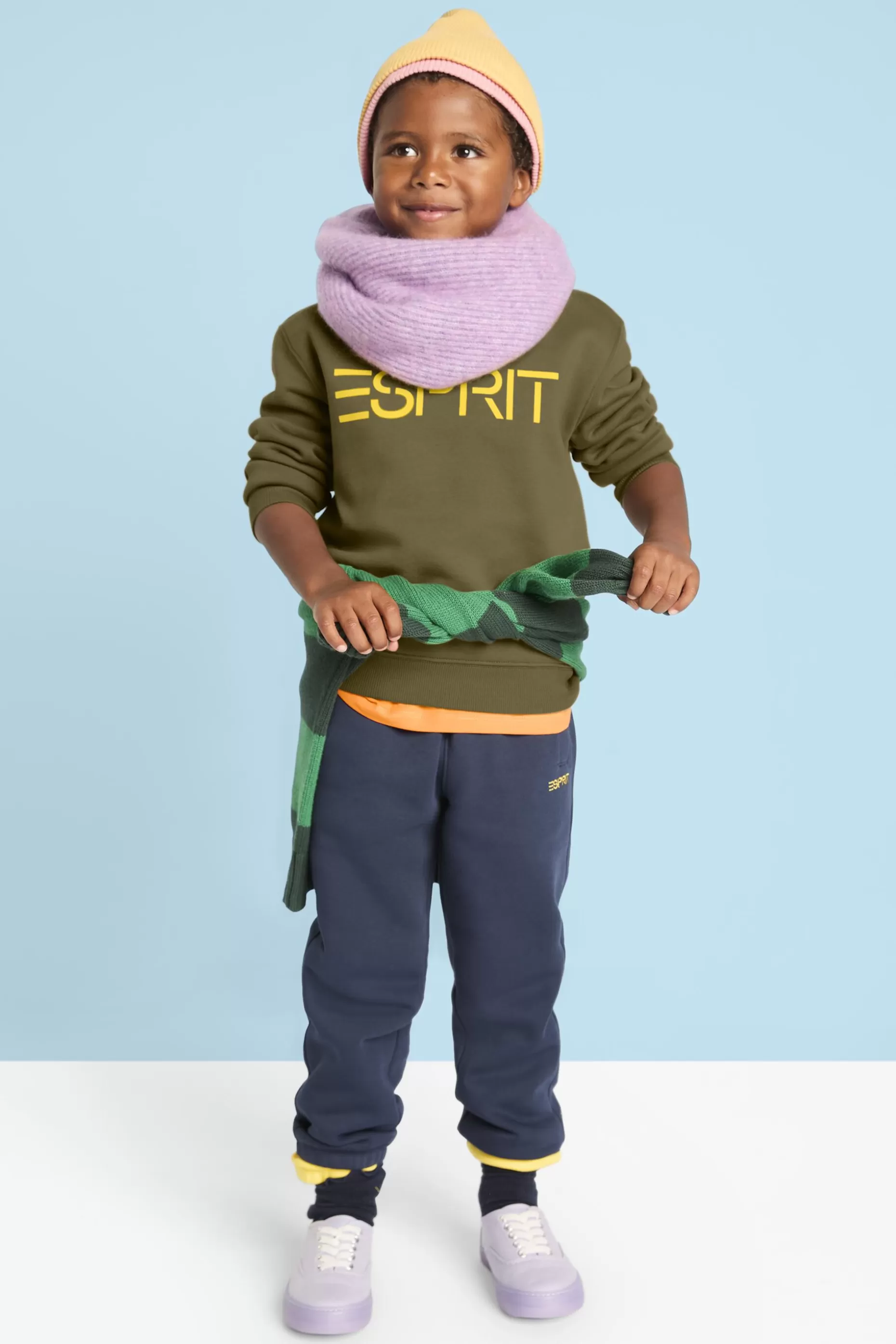 ESPRIT Logo Crewneck Sweatshirt at our Online Shop *Women Mini Me