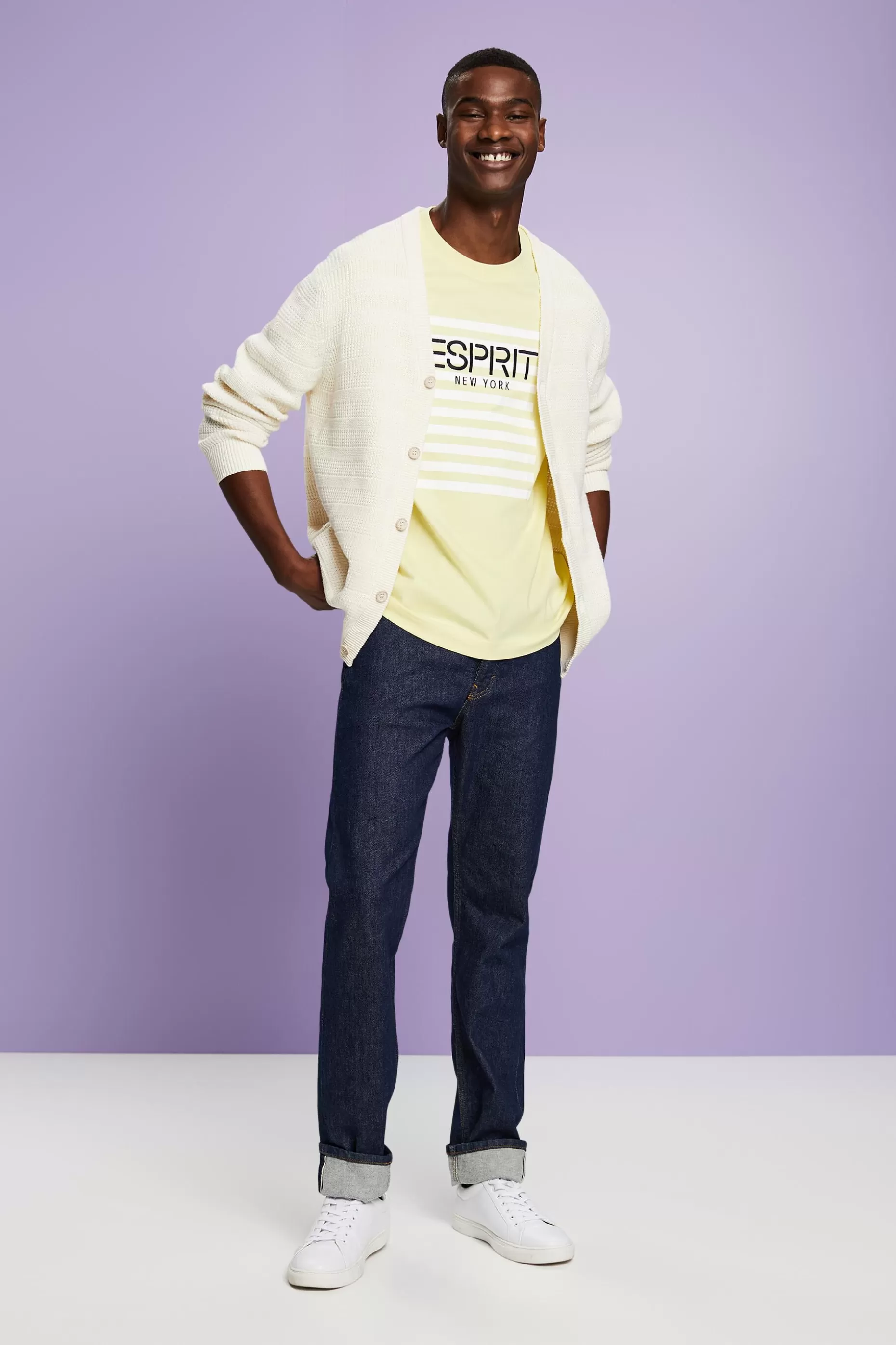 ESPRIT Logo Crewneck T-Shirt at our Online Shop *Men Premium Picks