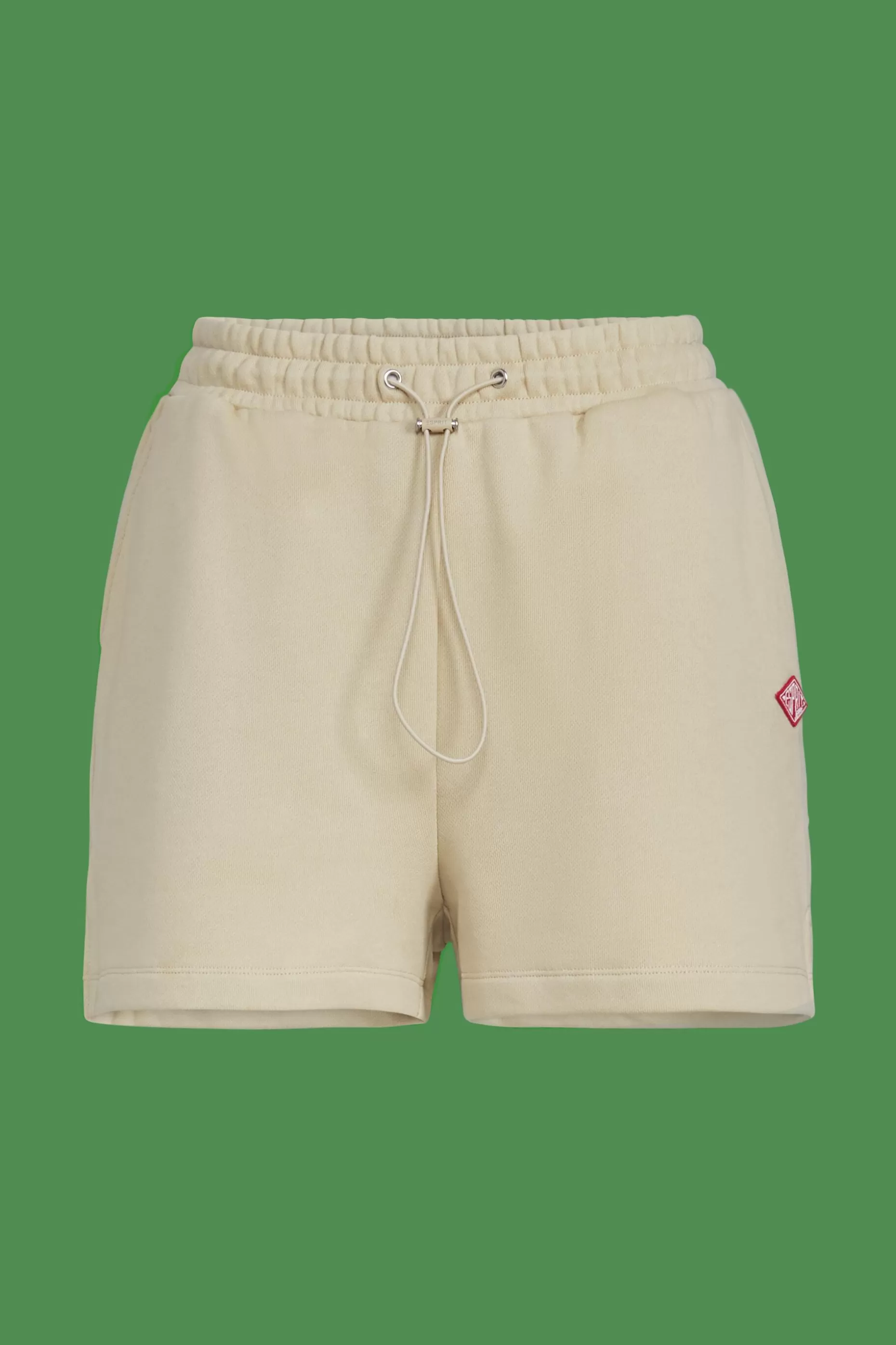ESPRIT Logo Drawstring Cotton Short at our Online Shop *Women Skirts + Shorts