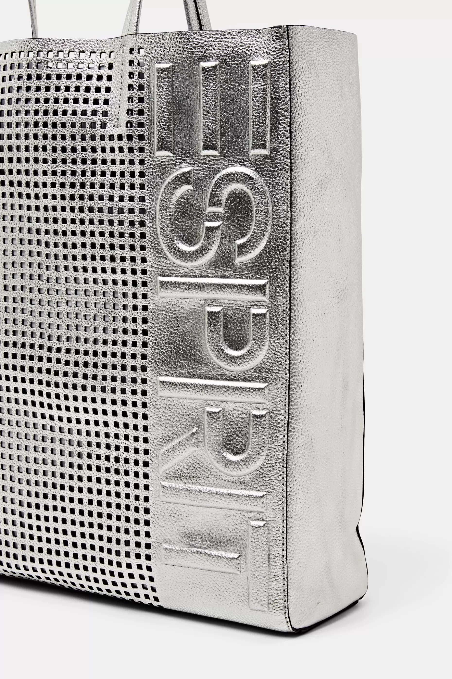ESPRIT Logo Embossed Leather Tote at our Online Shop *Women Bags