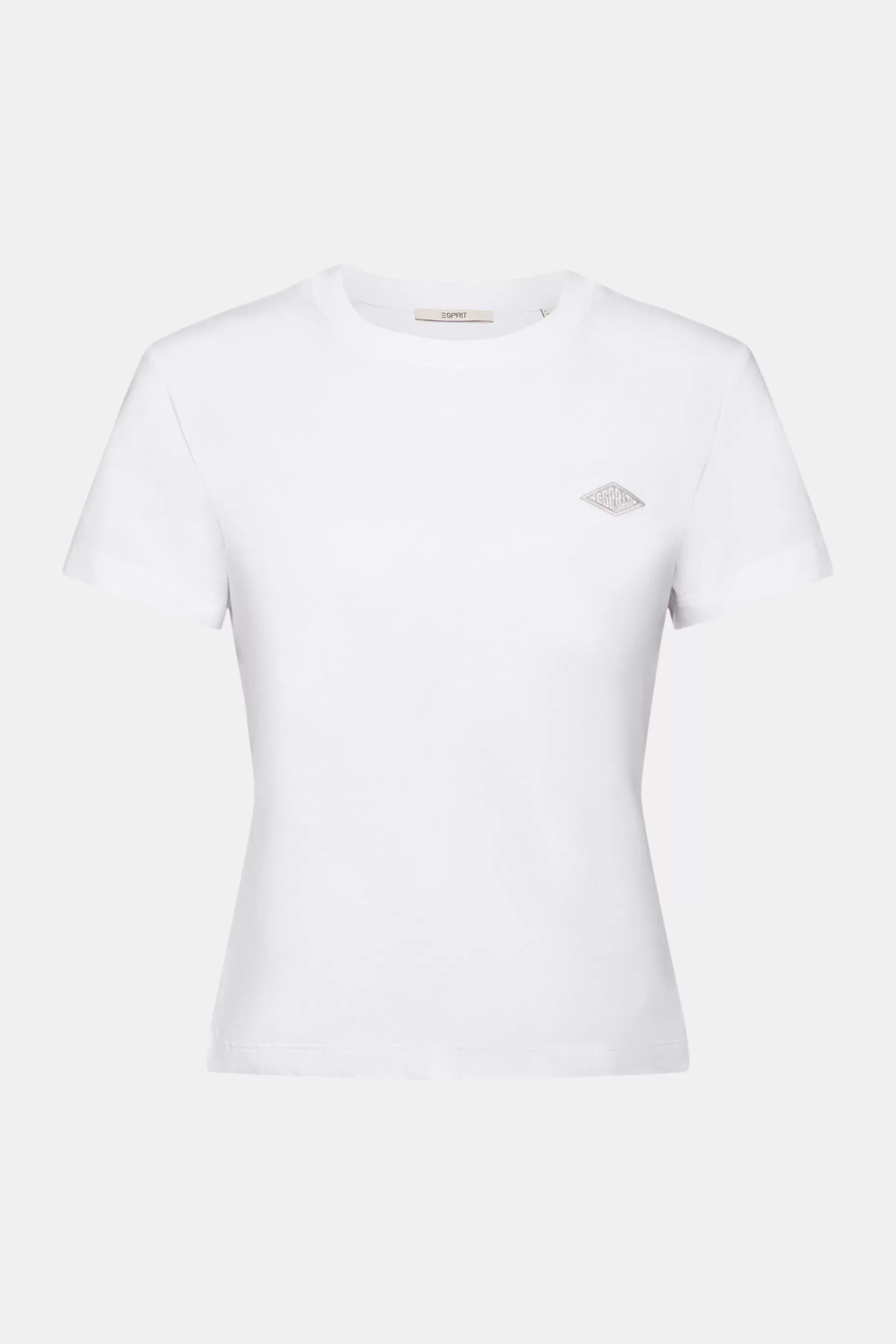 ESPRIT Logo Embroidered Cotton Jersey T-Shirt at our Online Shop *Boys Boys