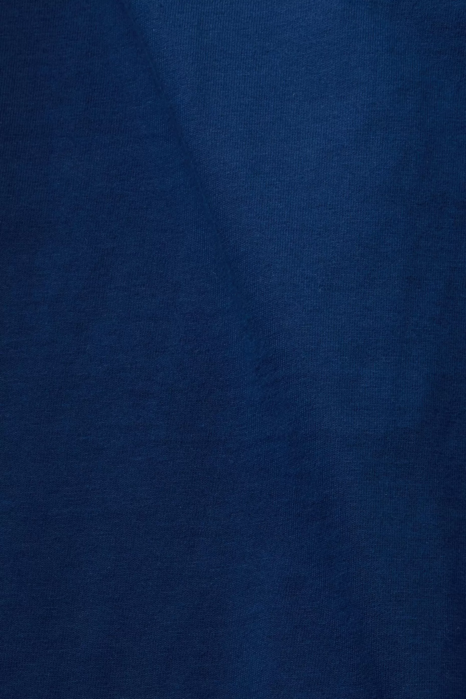 ESPRIT Logo Embroidered Cotton Jersey T-Shirt at our Online Shop *Women T-Shirts + Tops