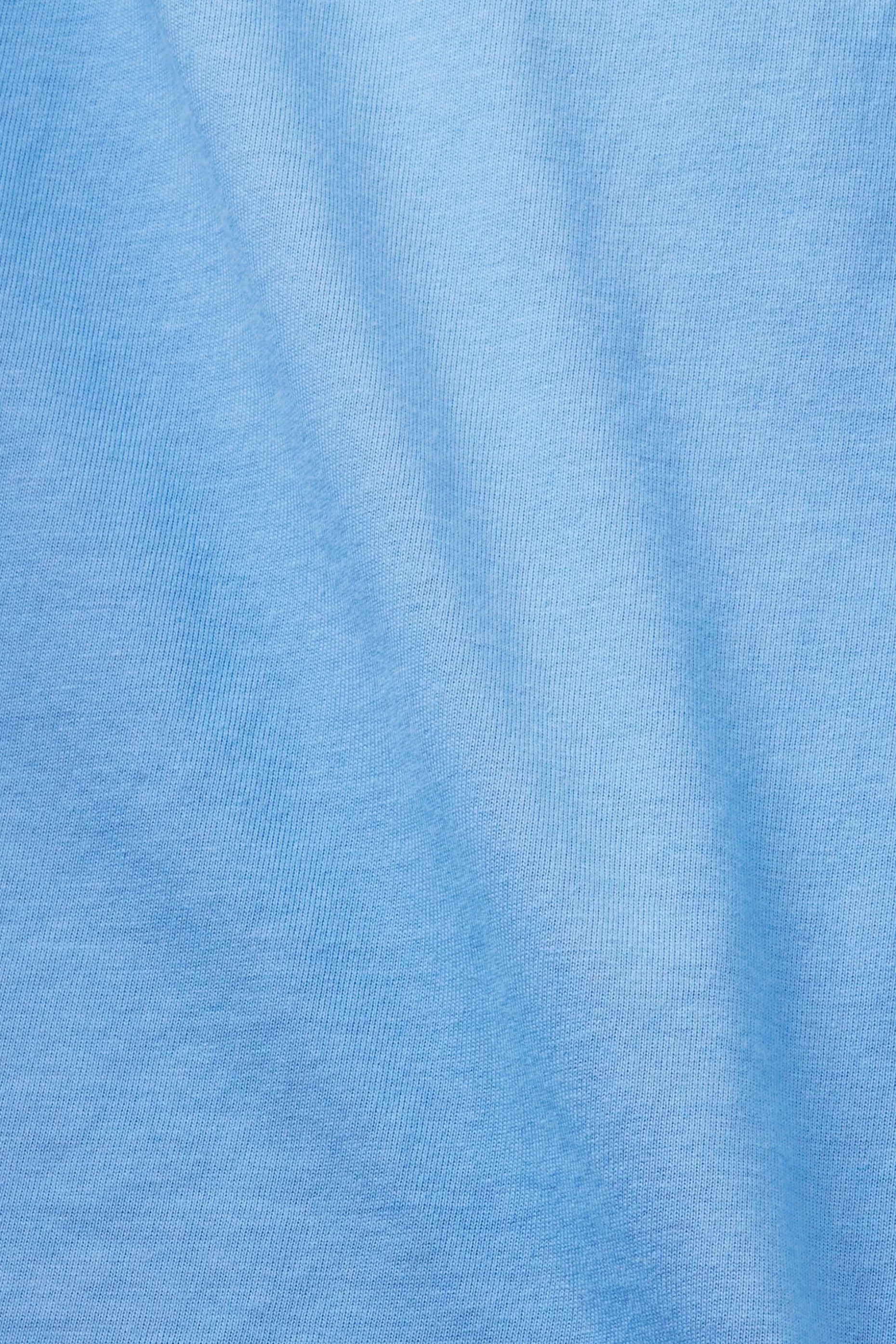 ESPRIT Logo Embroidered Cotton Jersey T-Shirt at our Online Shop *Women T-Shirts + Tops