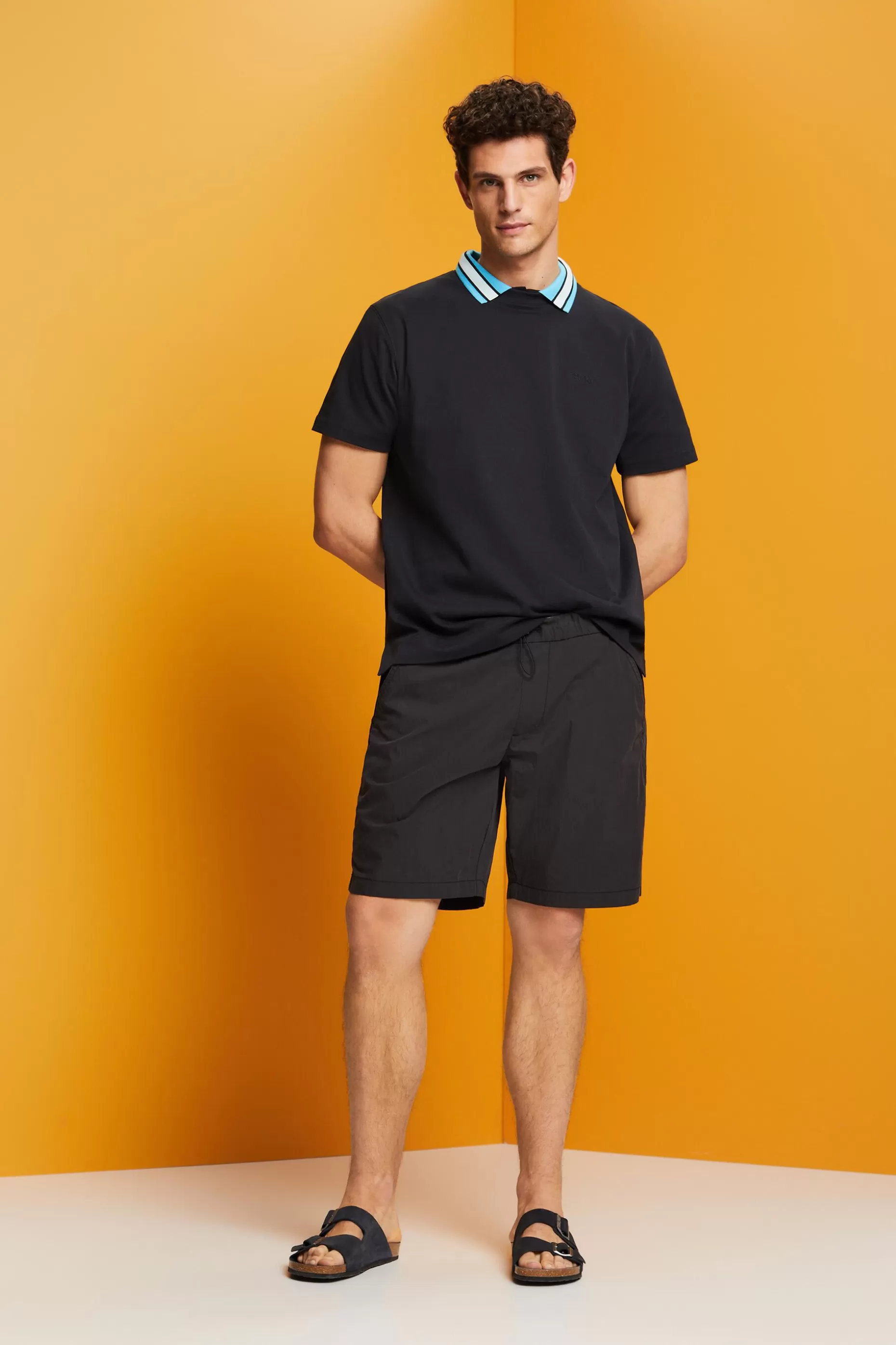 ESPRIT Logo Embroidered T-Shirt at our Online Shop * Sale Under $50