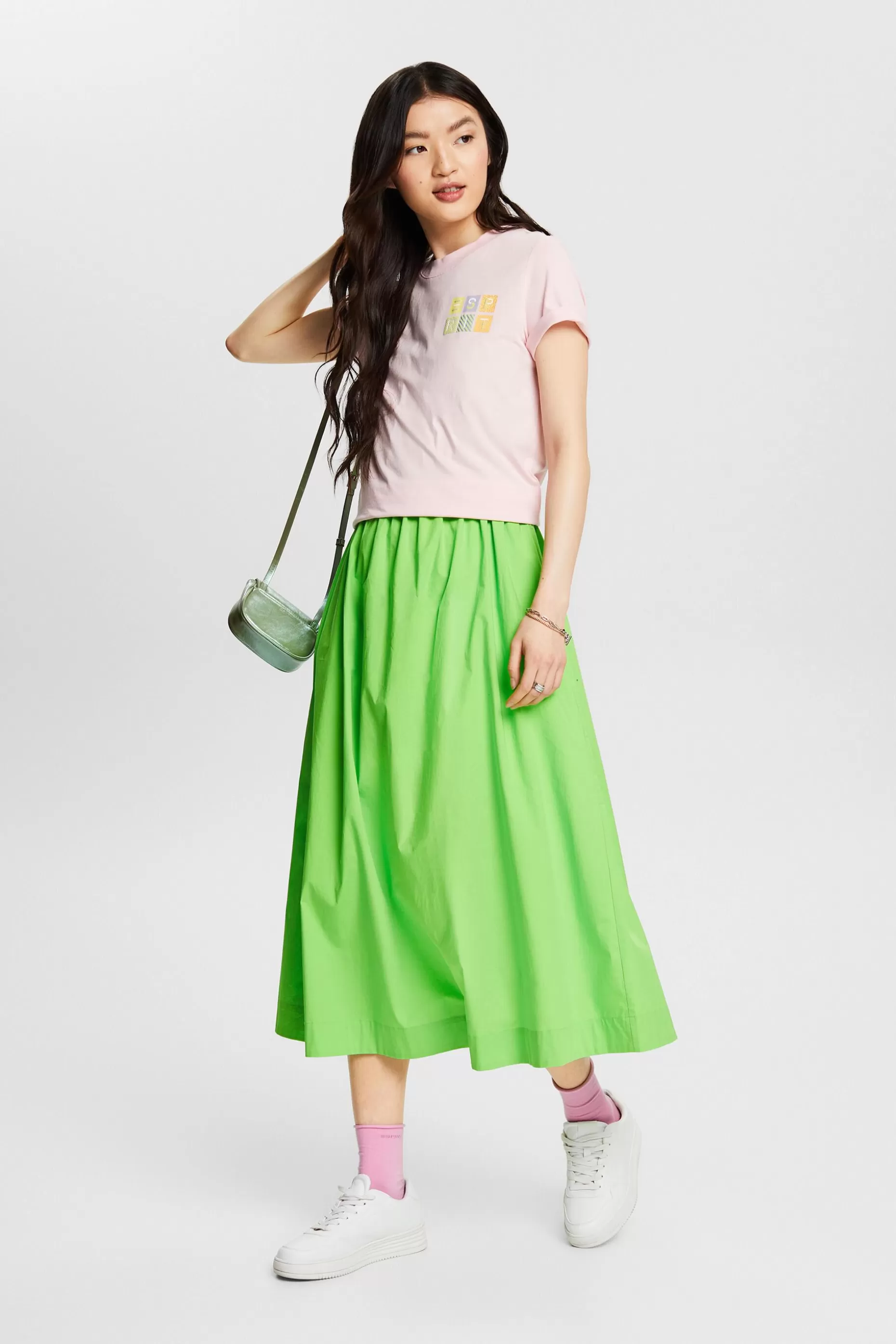 ESPRIT Logo Jersey T-Shirt at our Online Shop *Women T-Shirts + Tops