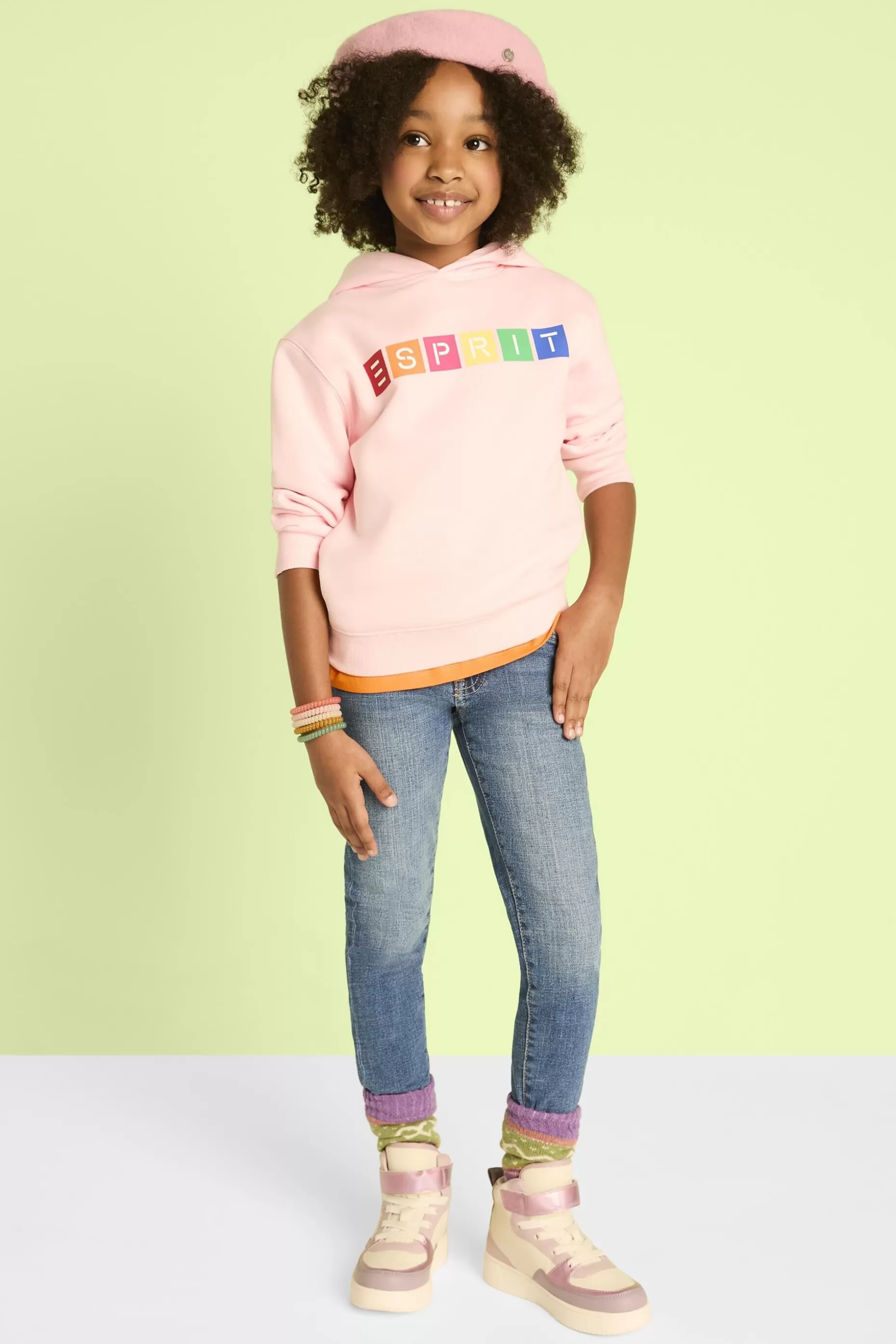 ESPRIT Logo Print Hoodie at our Online Shop *Men Mini Me