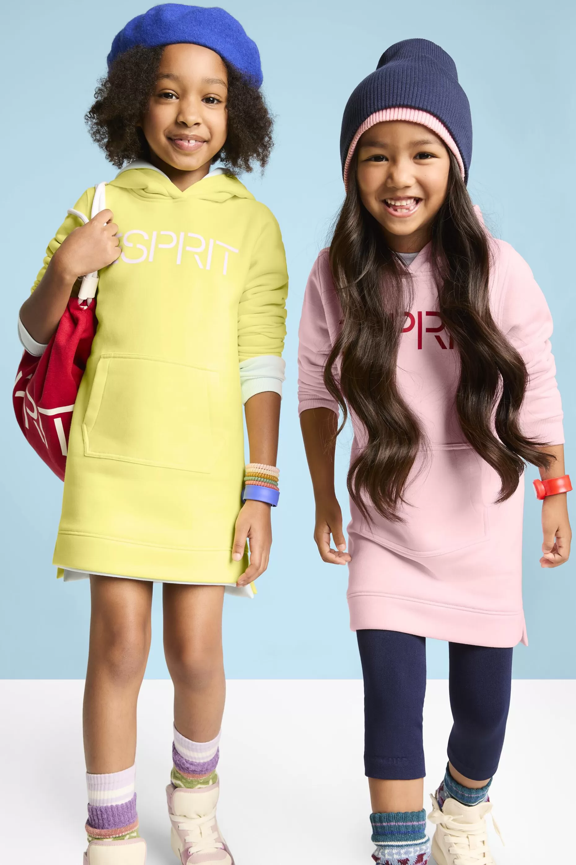 ESPRIT Logo Print Sweatshirt Dress at our Online Shop *Men Mini Me