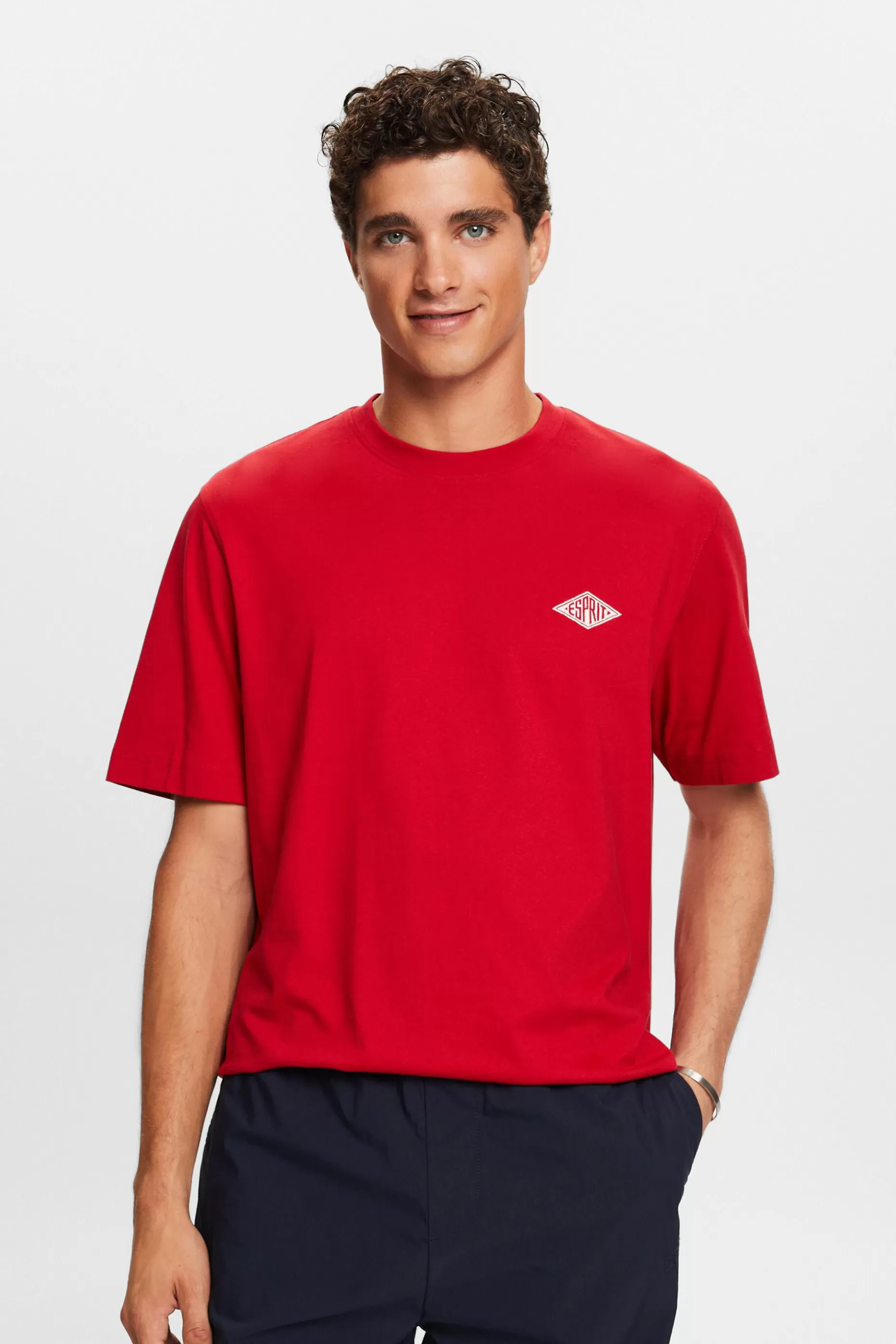 ESPRIT Logo Short Sleeve T-Shirt at our Online Shop *Men T-Shirts + Polos