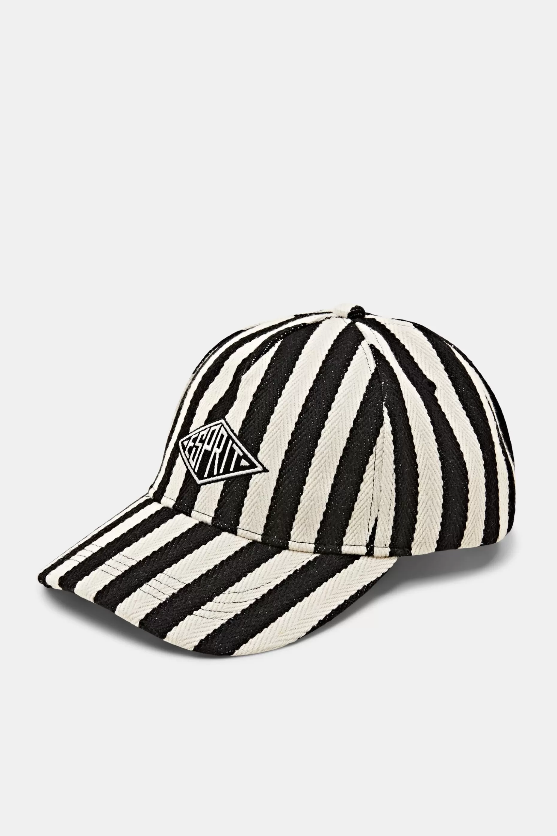 ESPRIT Logo Striped Baseball Cap at our Online Shop *Women Hats + Caps