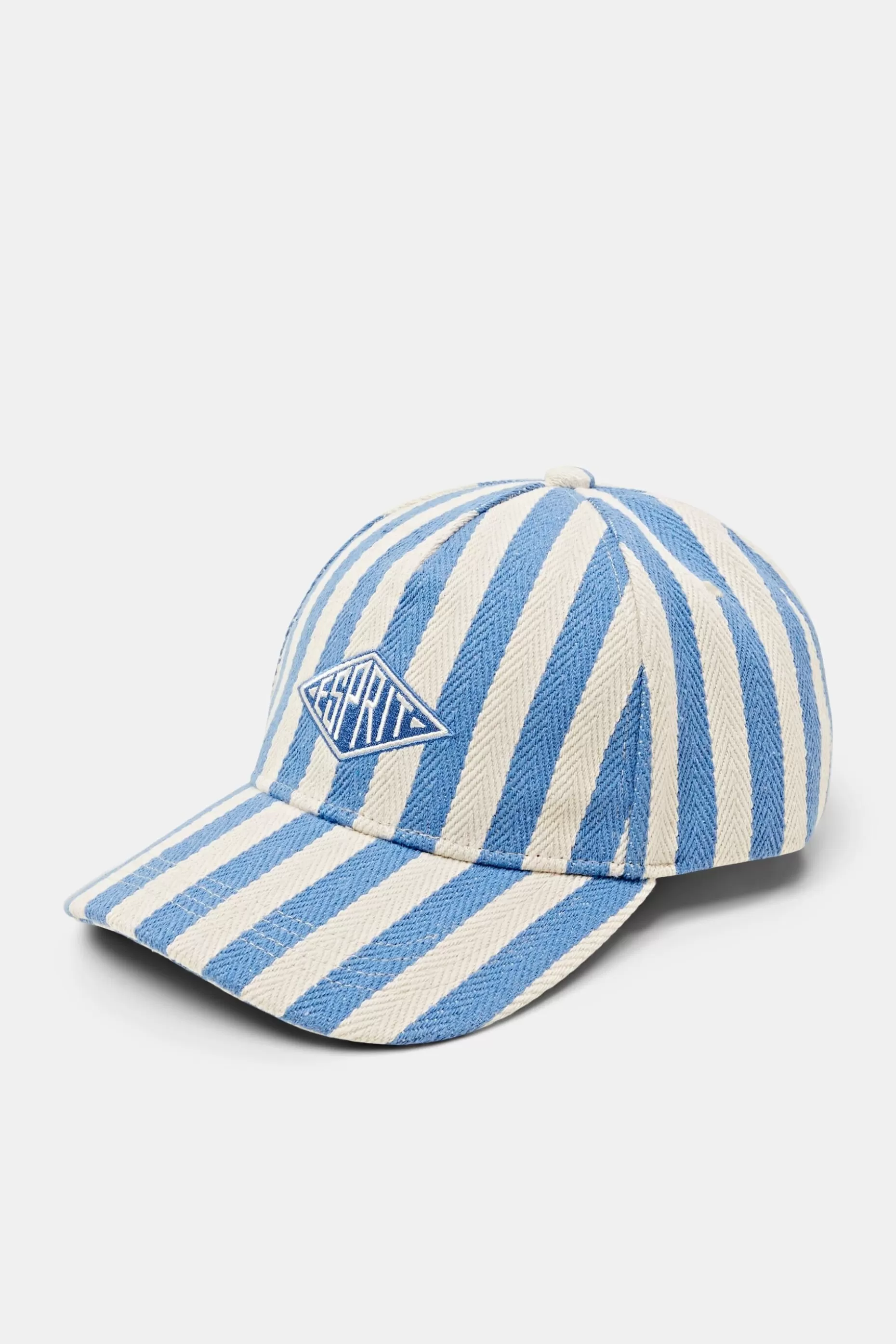 ESPRIT Logo Striped Baseball Cap at our Online Shop *Women Hats + Caps