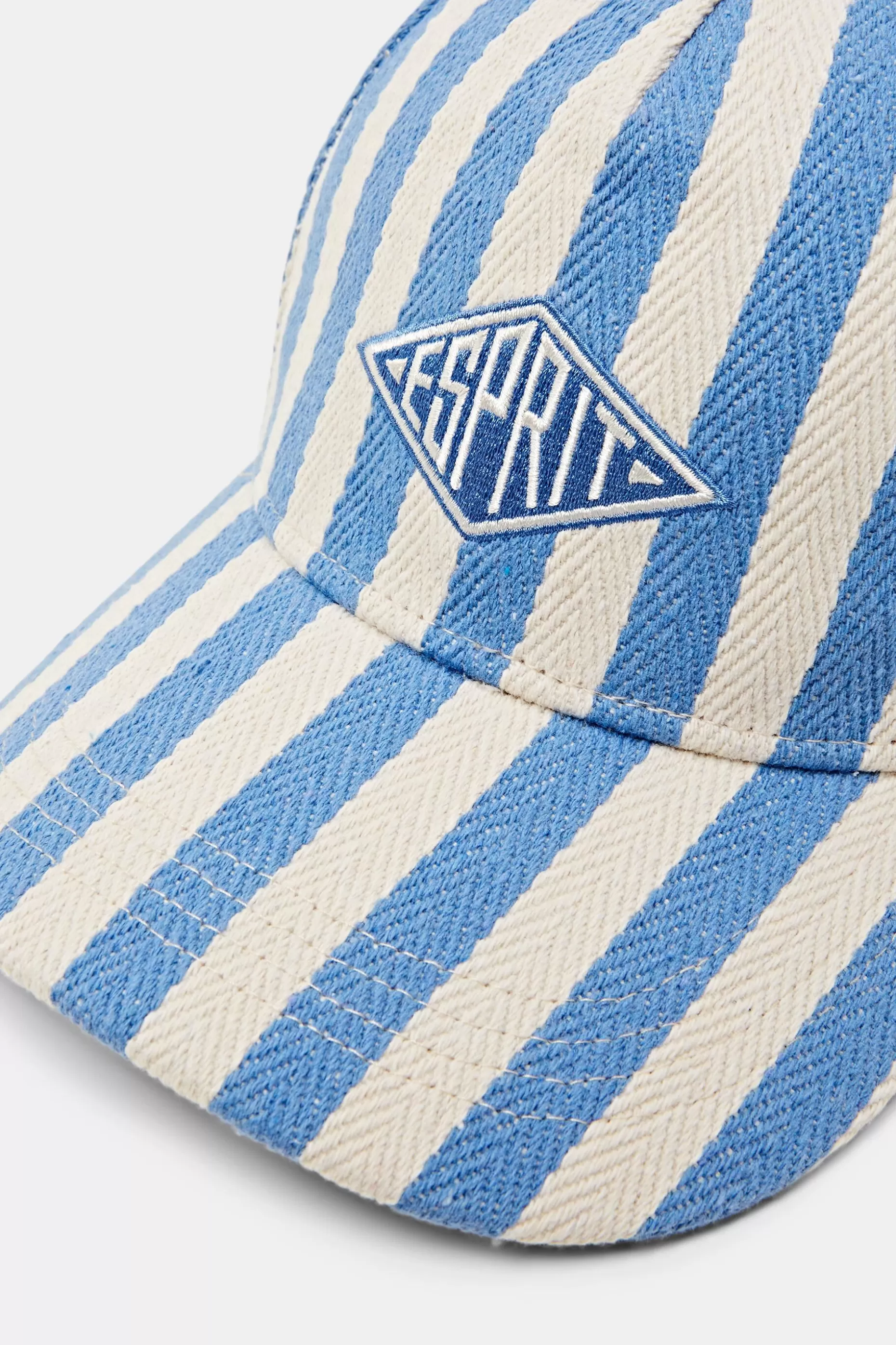 ESPRIT Logo Striped Baseball Cap at our Online Shop *Women Hats + Caps