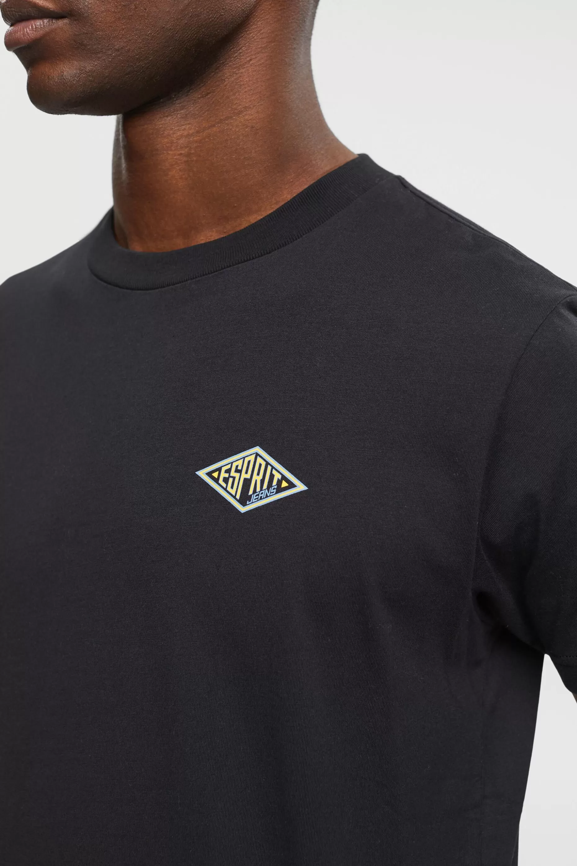 ESPRIT Logo T-Shirt at our Online Shop *Men Tops