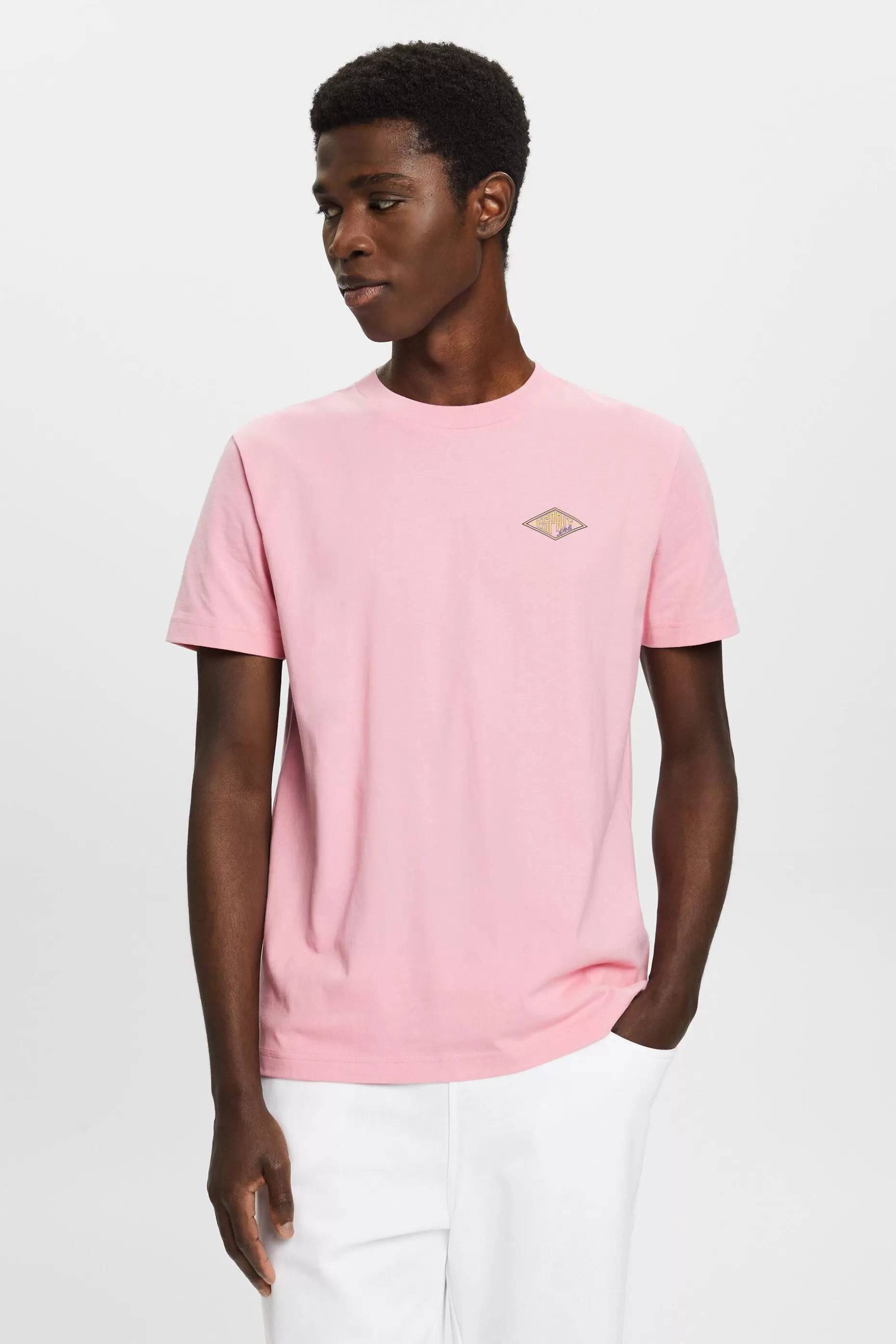 ESPRIT Logo T-Shirt at our Online Shop *Men T-Shirts + Polos