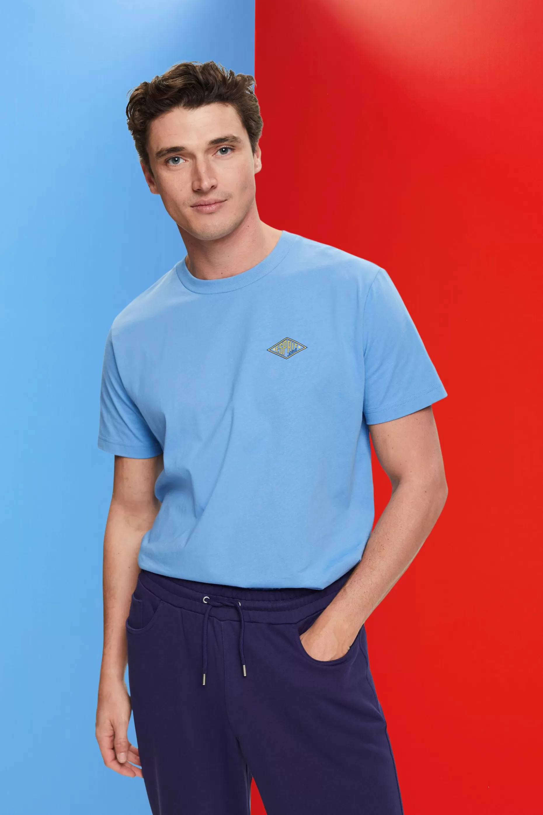ESPRIT Logo T-Shirt at our Online Shop *Men T-Shirts + Polos