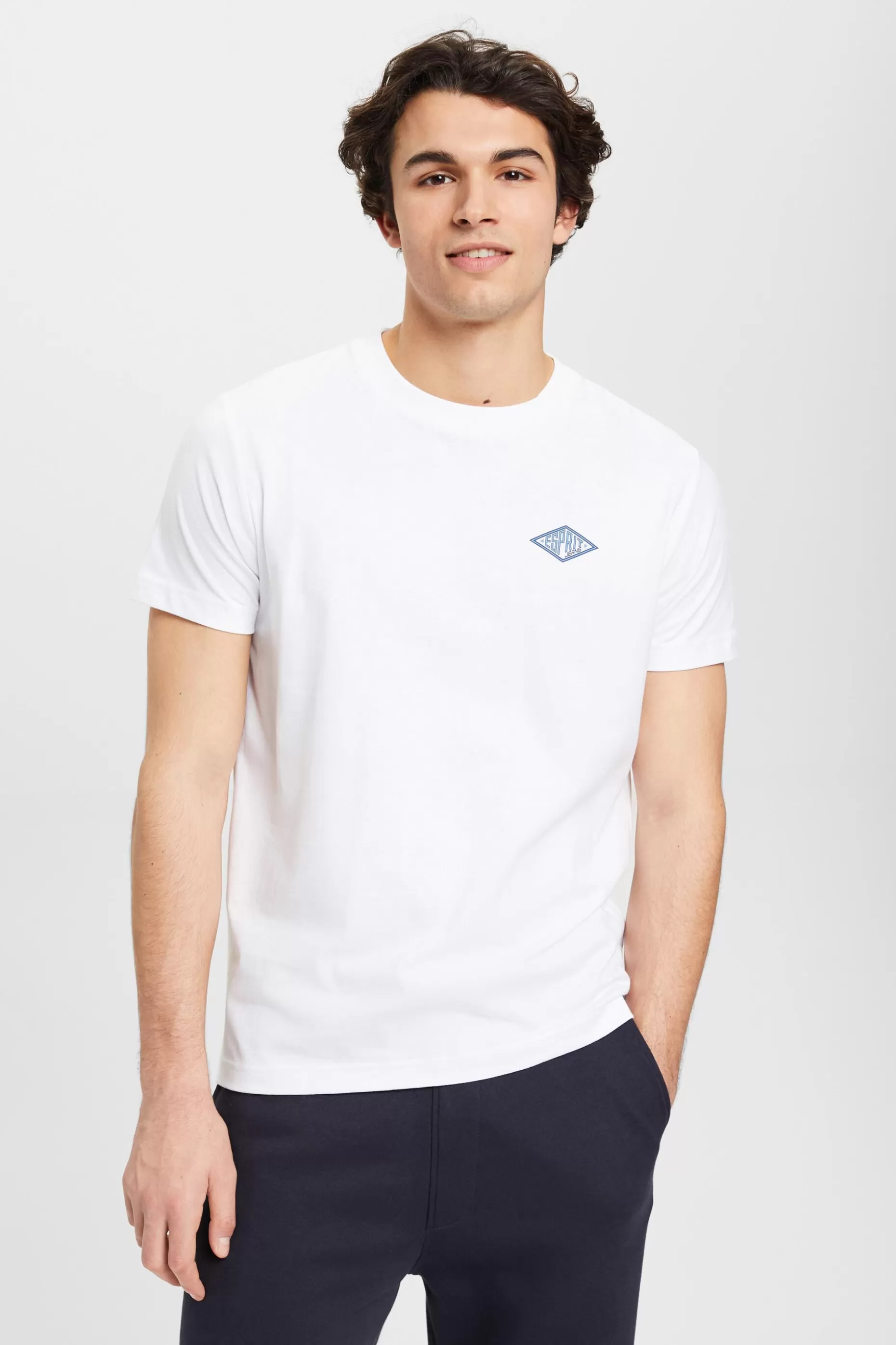 ESPRIT Logo T-Shirt at our Online Shop *Men T-Shirts + Polos
