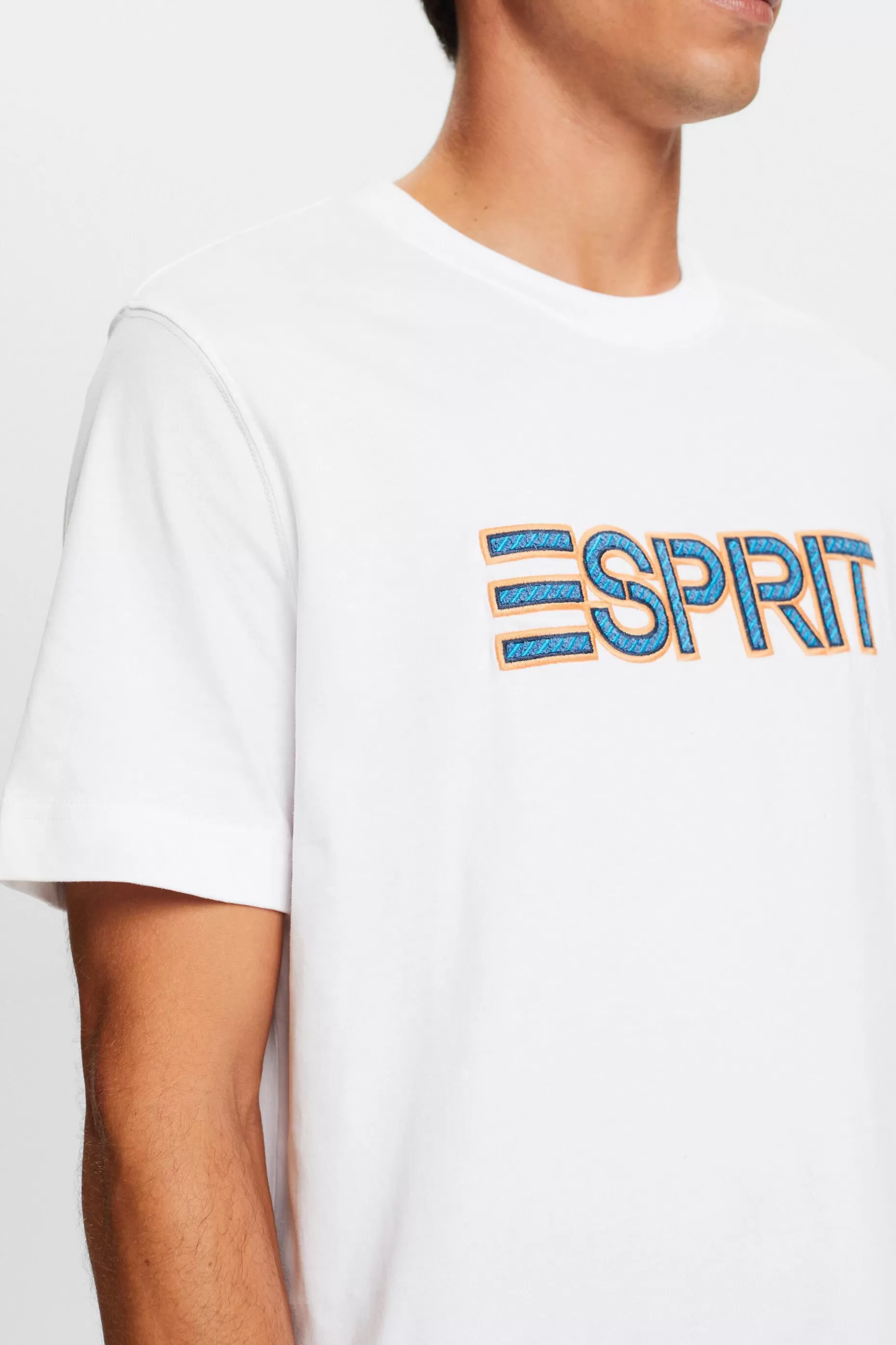 ESPRIT Logo T-Shirt at our Online Shop *Men T-Shirts + Polos