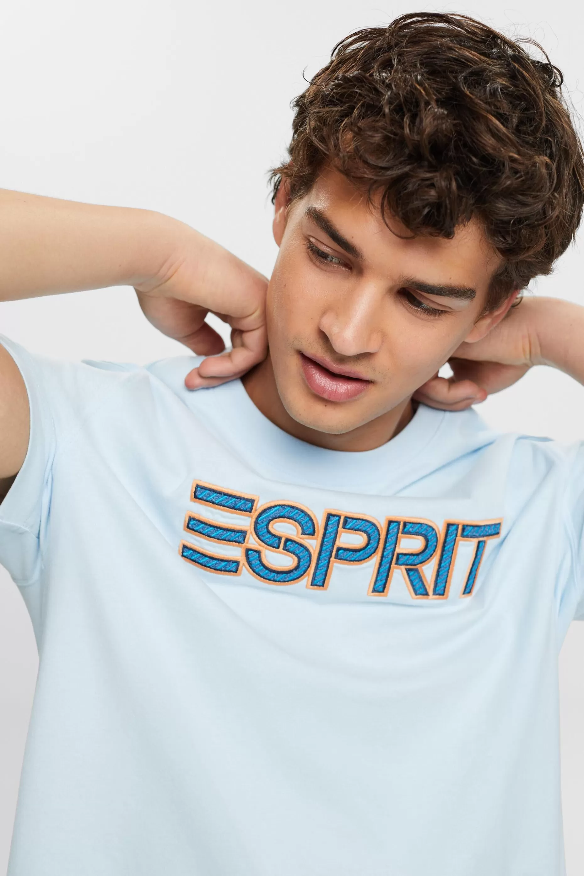 ESPRIT Logo T-Shirt at our Online Shop *Men T-Shirts + Polos